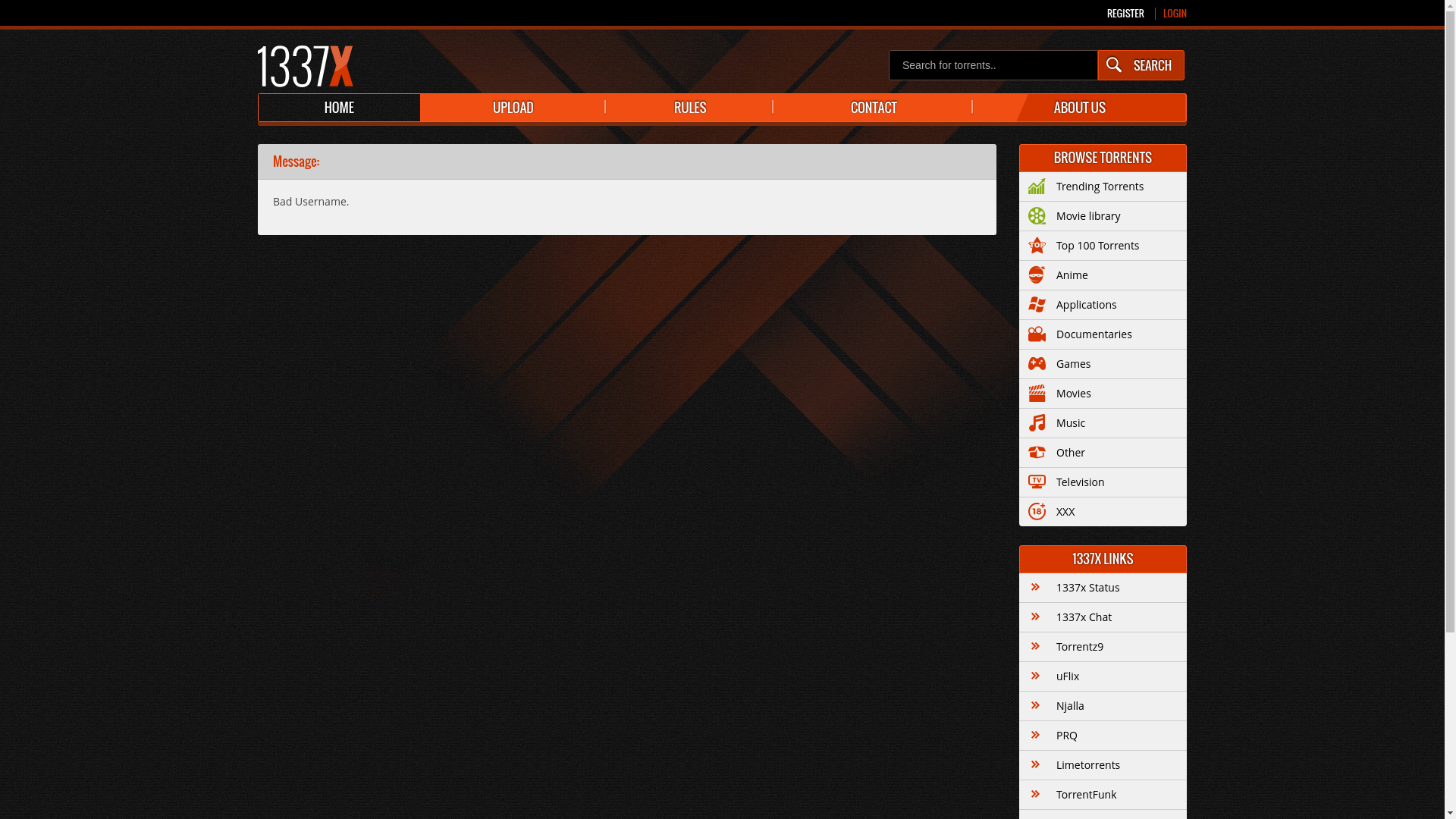 website screenshot of https://www.1337x.to/user/cuellopaulina177/