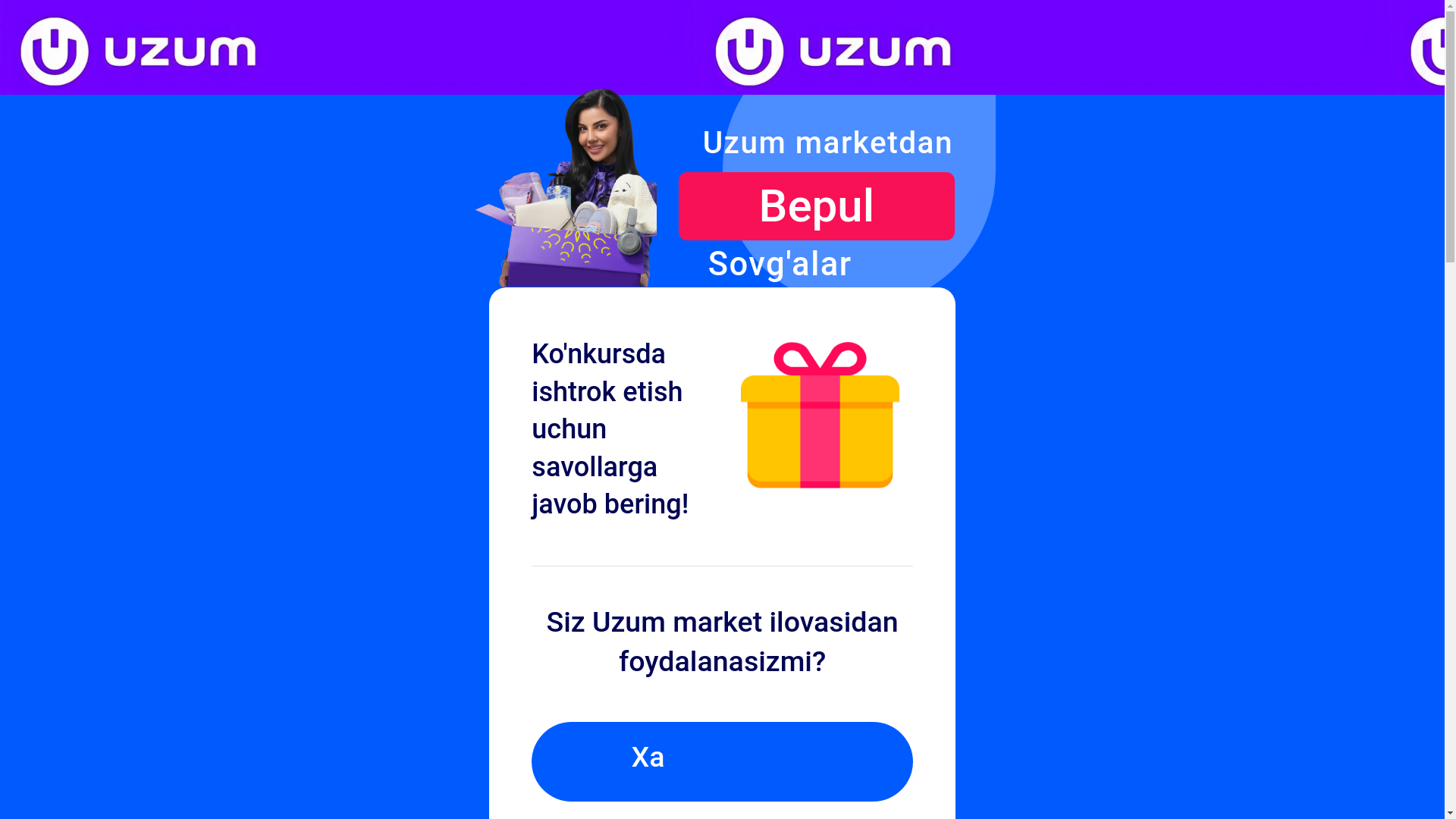 website screenshot of https://uzpeysovrunlar-onlain.icu/