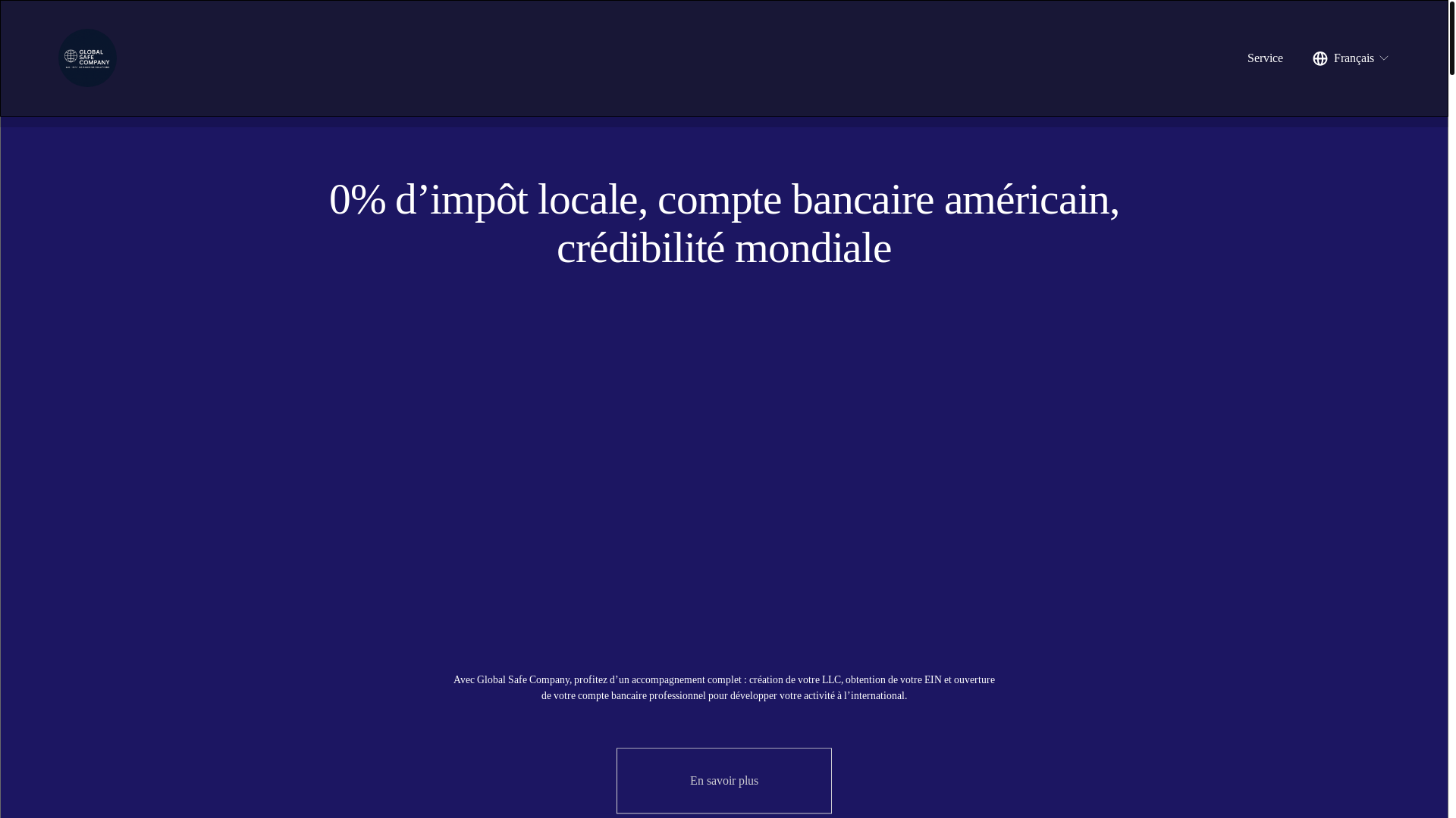 website screenshot of https://globalsafecompany.com/