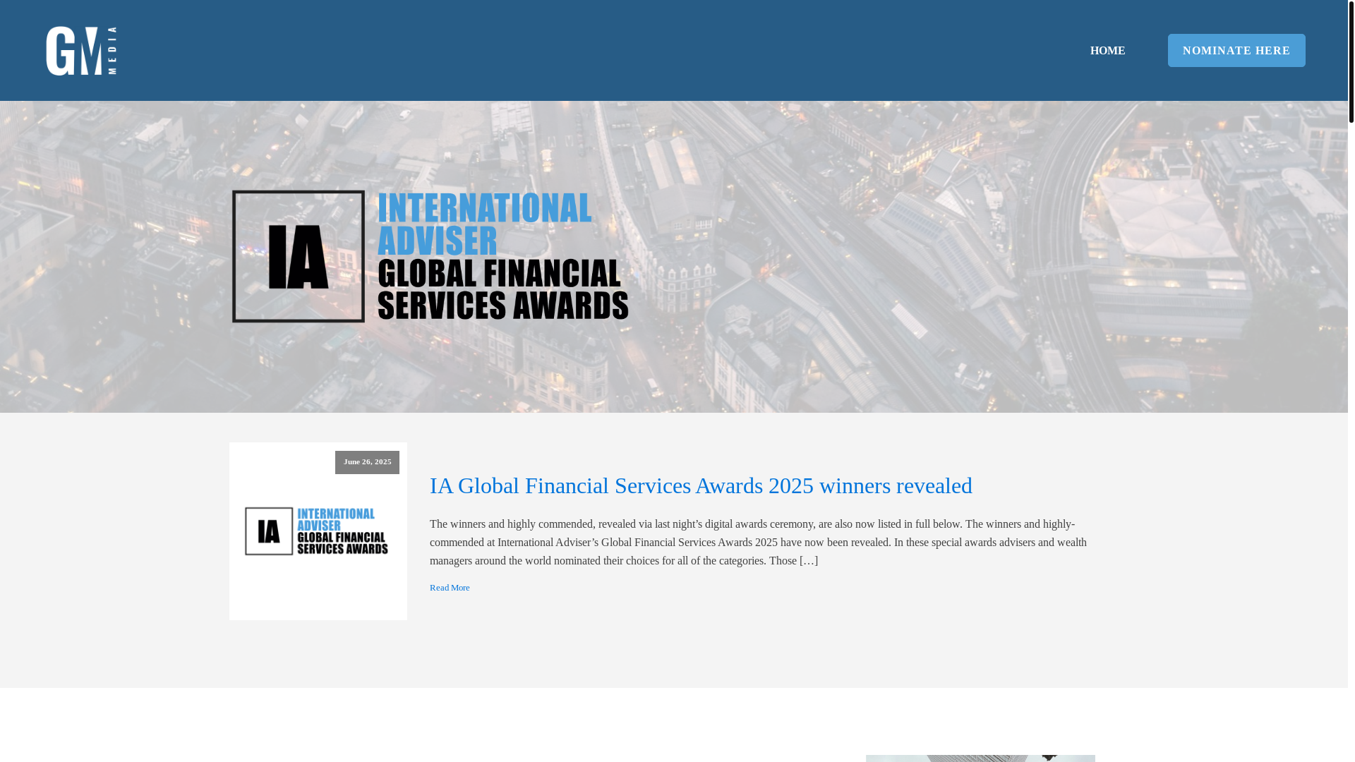 website screenshot of https://ii-awards.com/