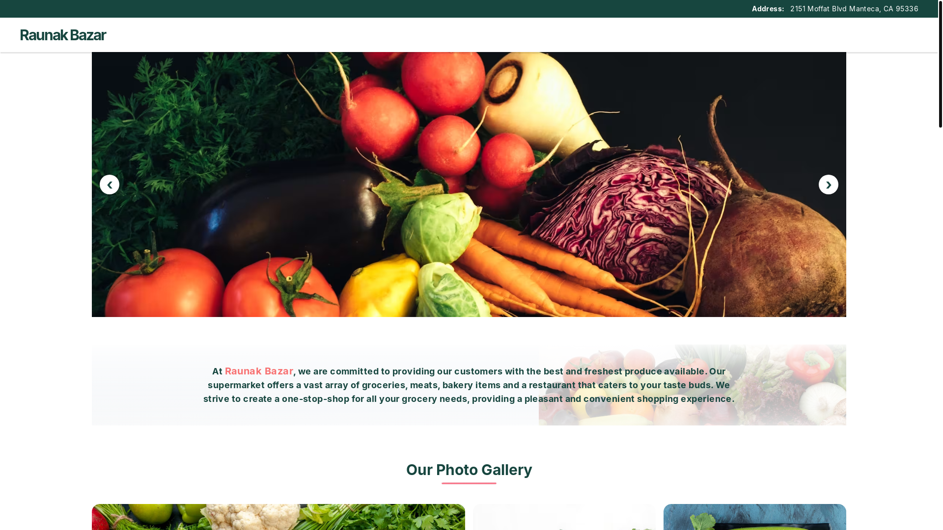 website screenshot of https://uat-raunakbazar.pages.dev/