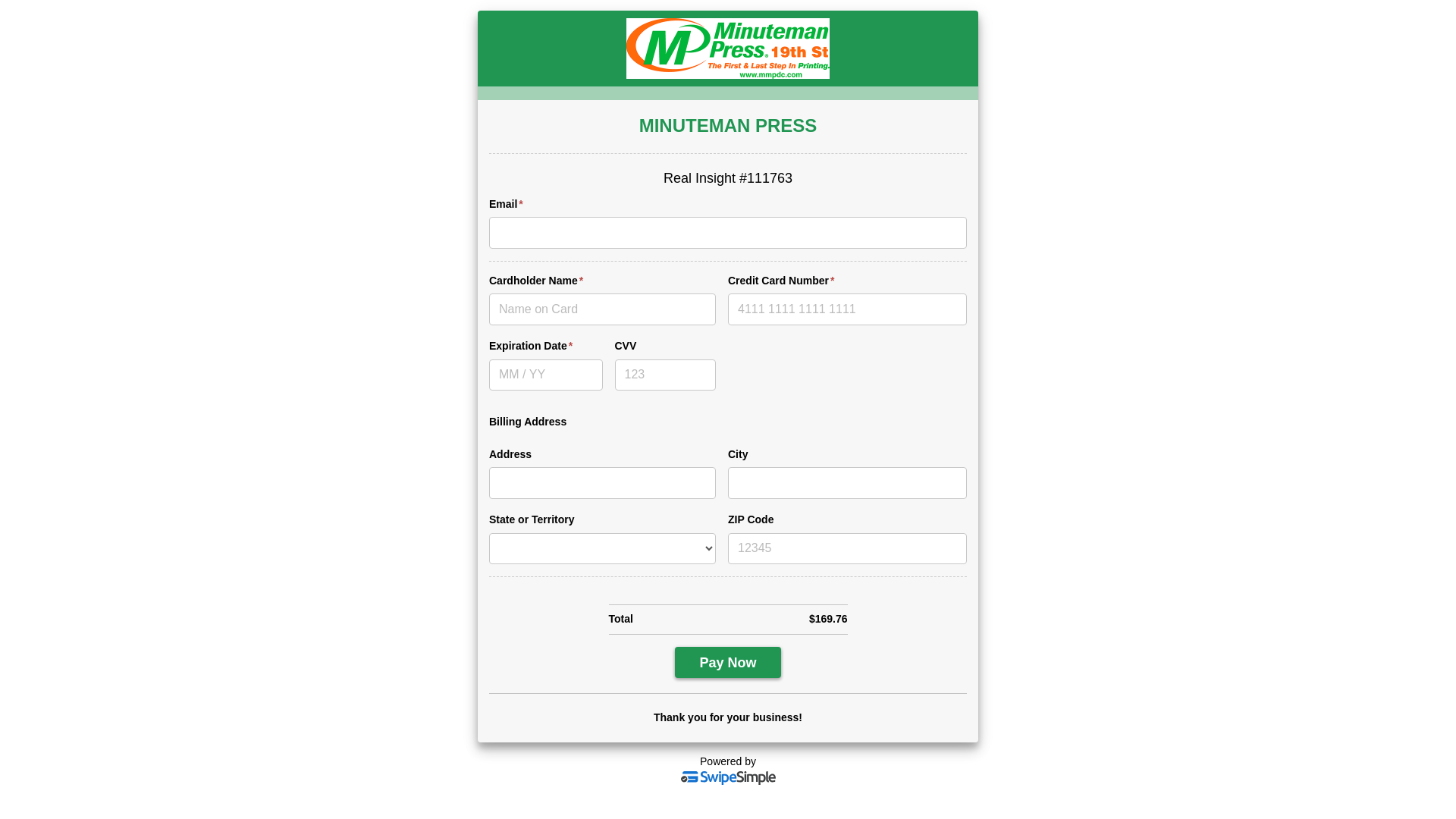 website screenshot of https://swipesimple.com/links/lnk_32f74da7c6549a425b030cf785d0dc1d