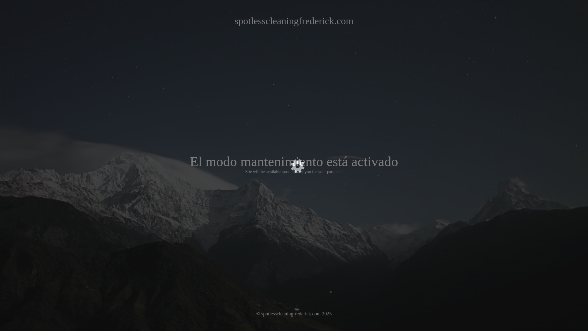 website screenshot of https://spotlesscleaningfrederick.com/