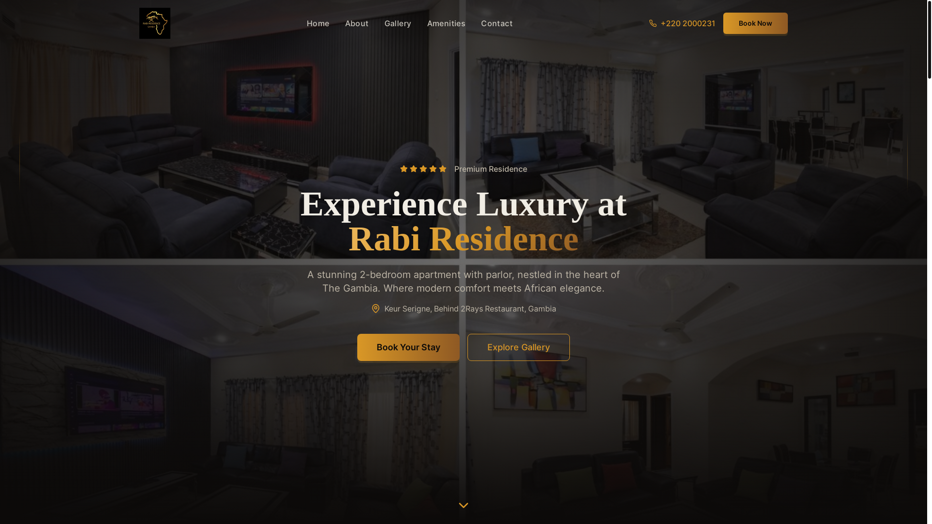 website screenshot of https://rabiresident.com/