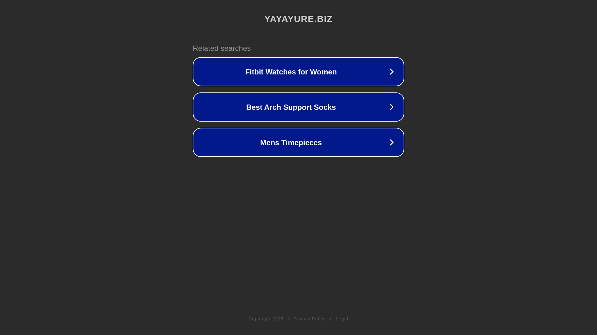 website screenshot of https://yayayure.biz/