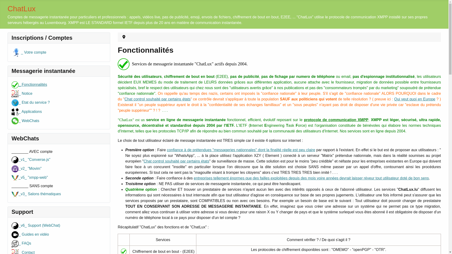 website screenshot of https://www.chatlux.lu/