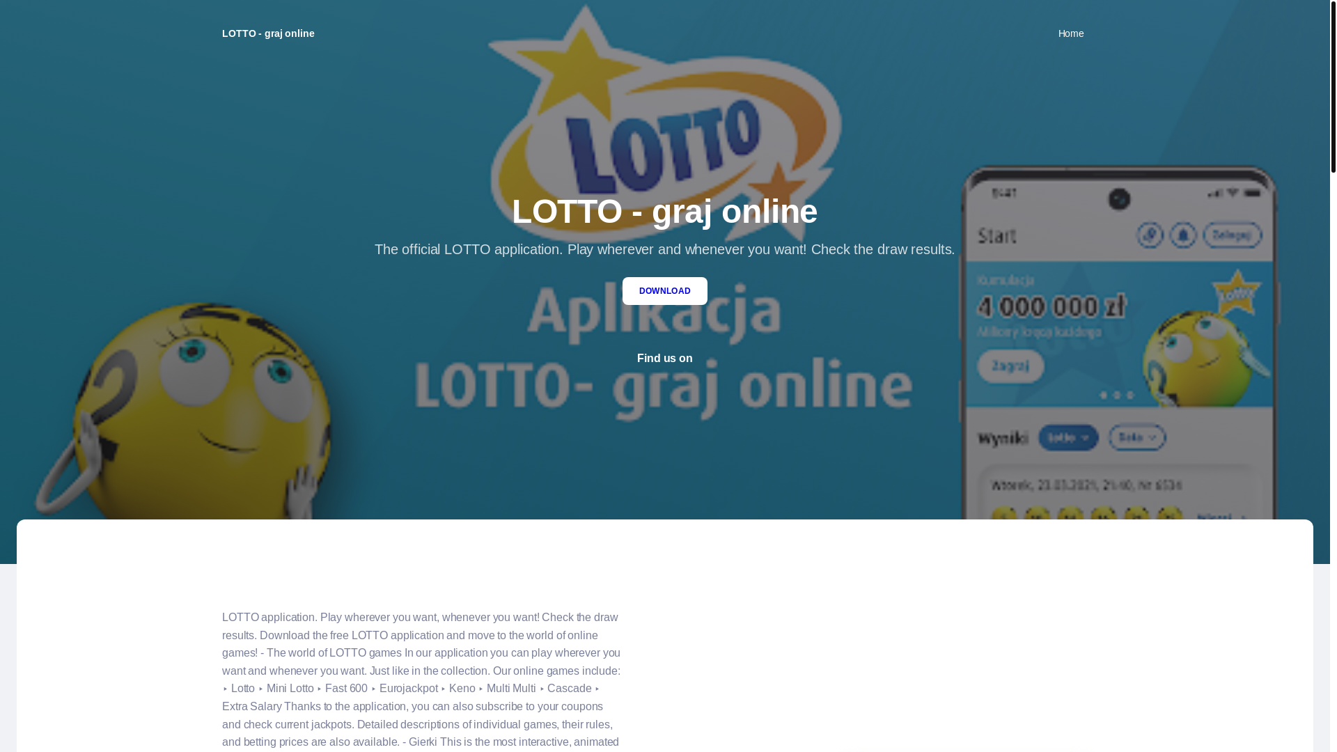 website screenshot of https://win-lotto-online-app.xyz/