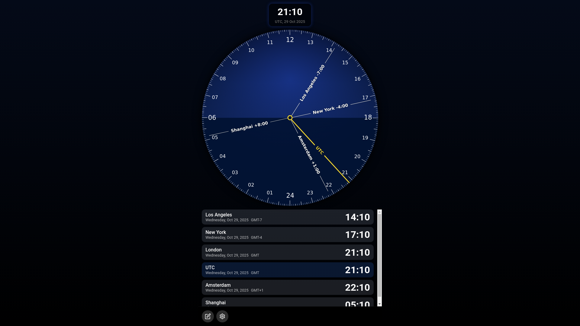 website screenshot of https://timezone-app.pages.dev/