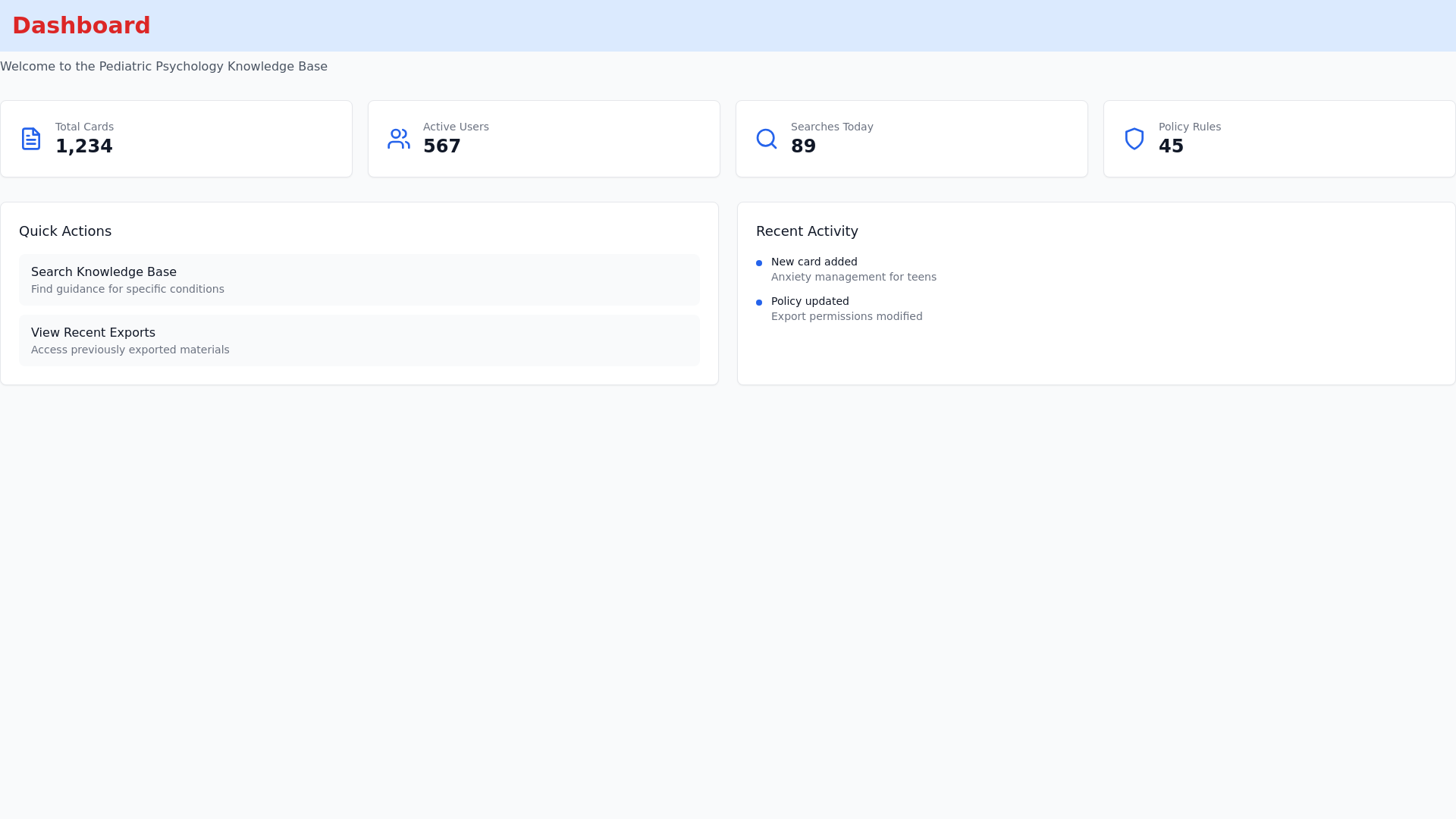 website screenshot of https://pedi-psych-kb-frontend.pages.dev/