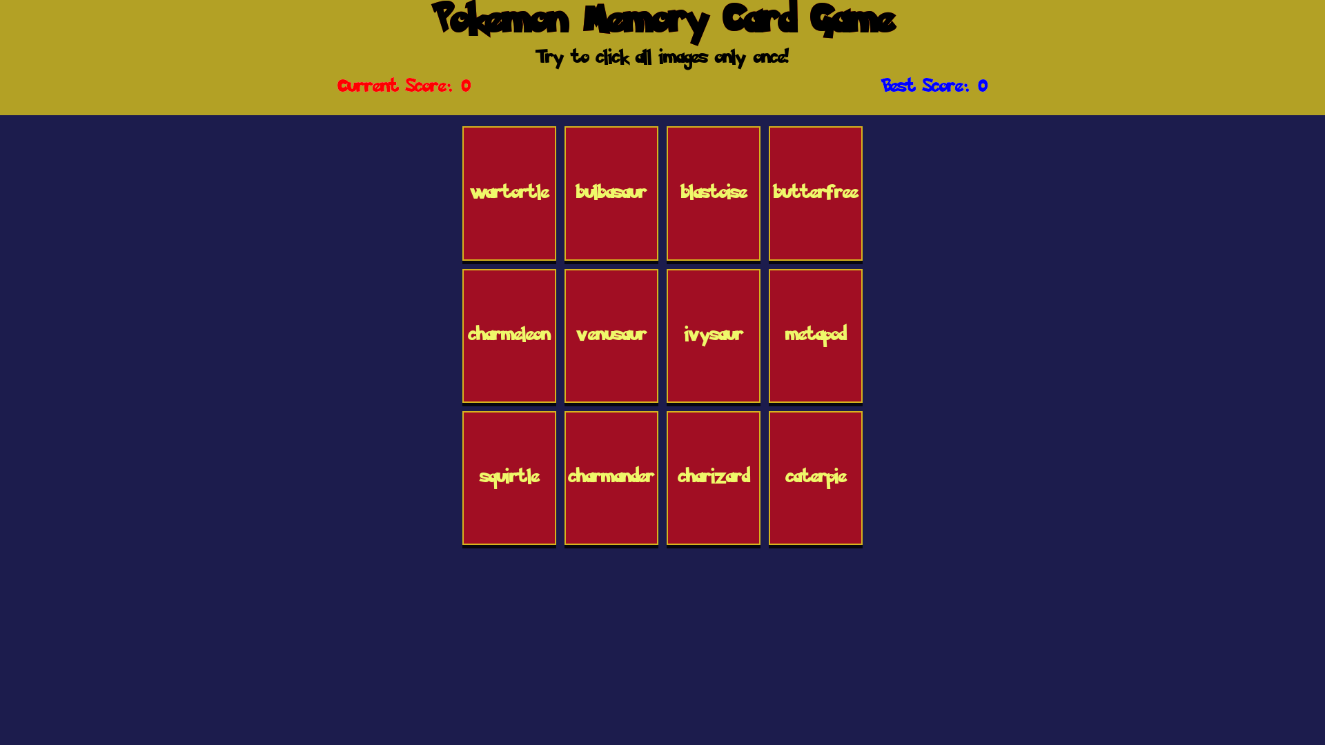 website screenshot of https://pokemon-memory-game-510.pages.dev/