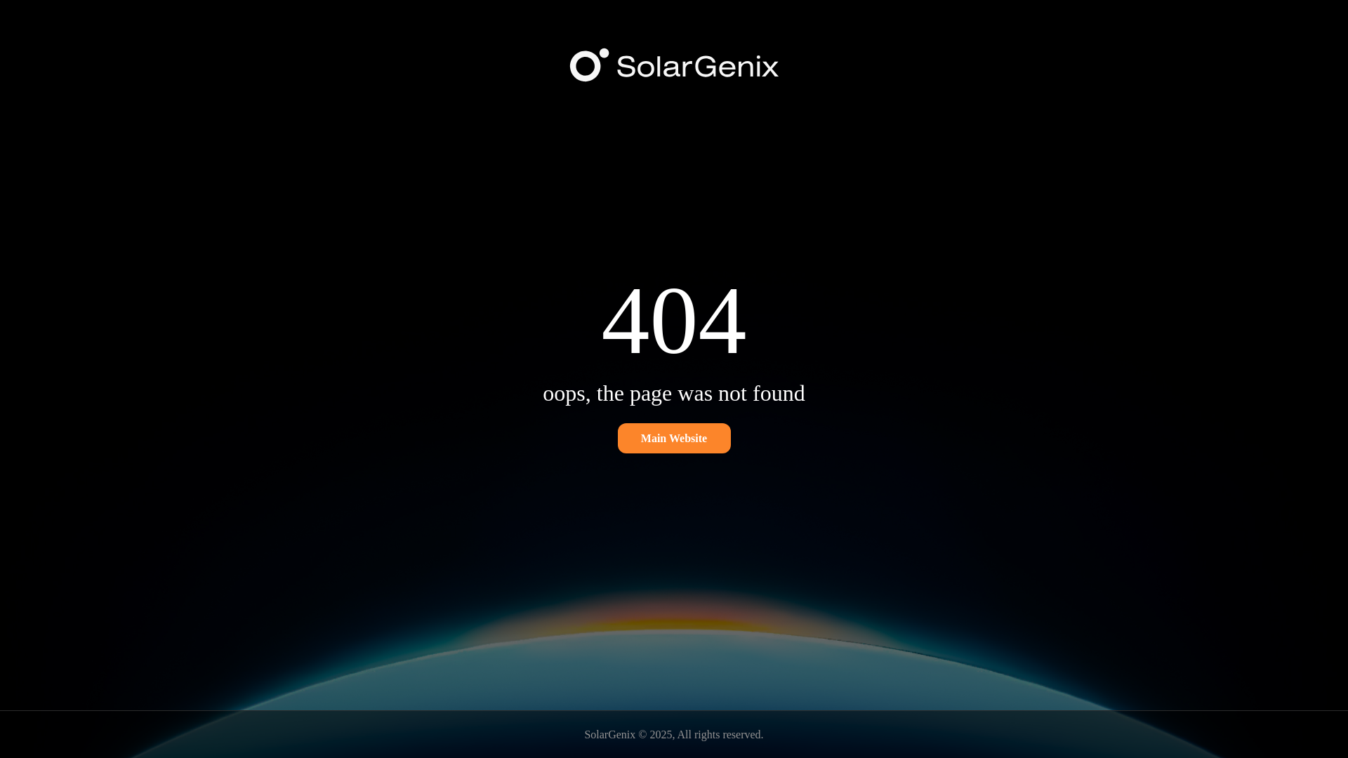 website screenshot of https://getsolargenix.com/