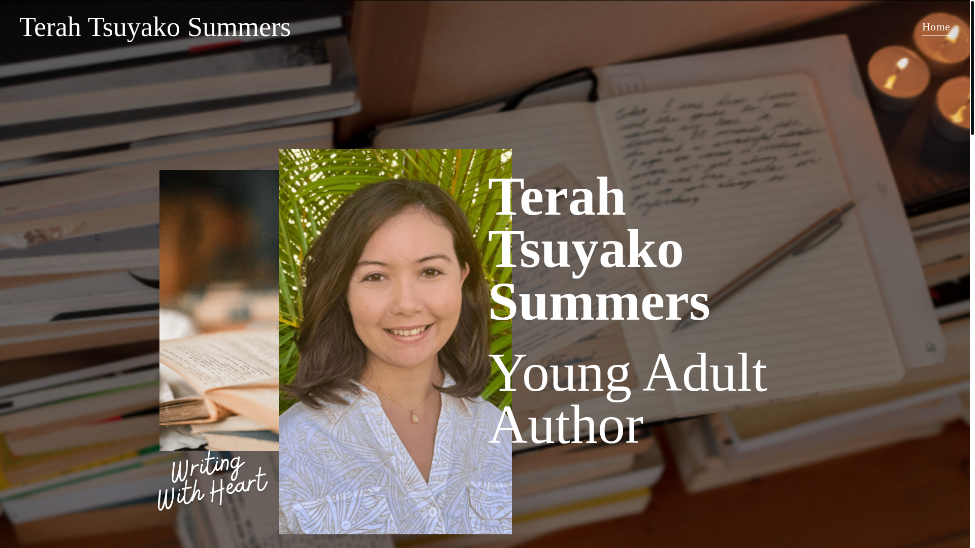 website screenshot of https://terahsummers.com/