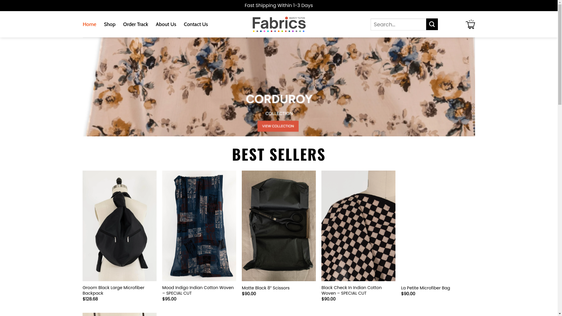 website screenshot of https://ourmarcytilton.shop/