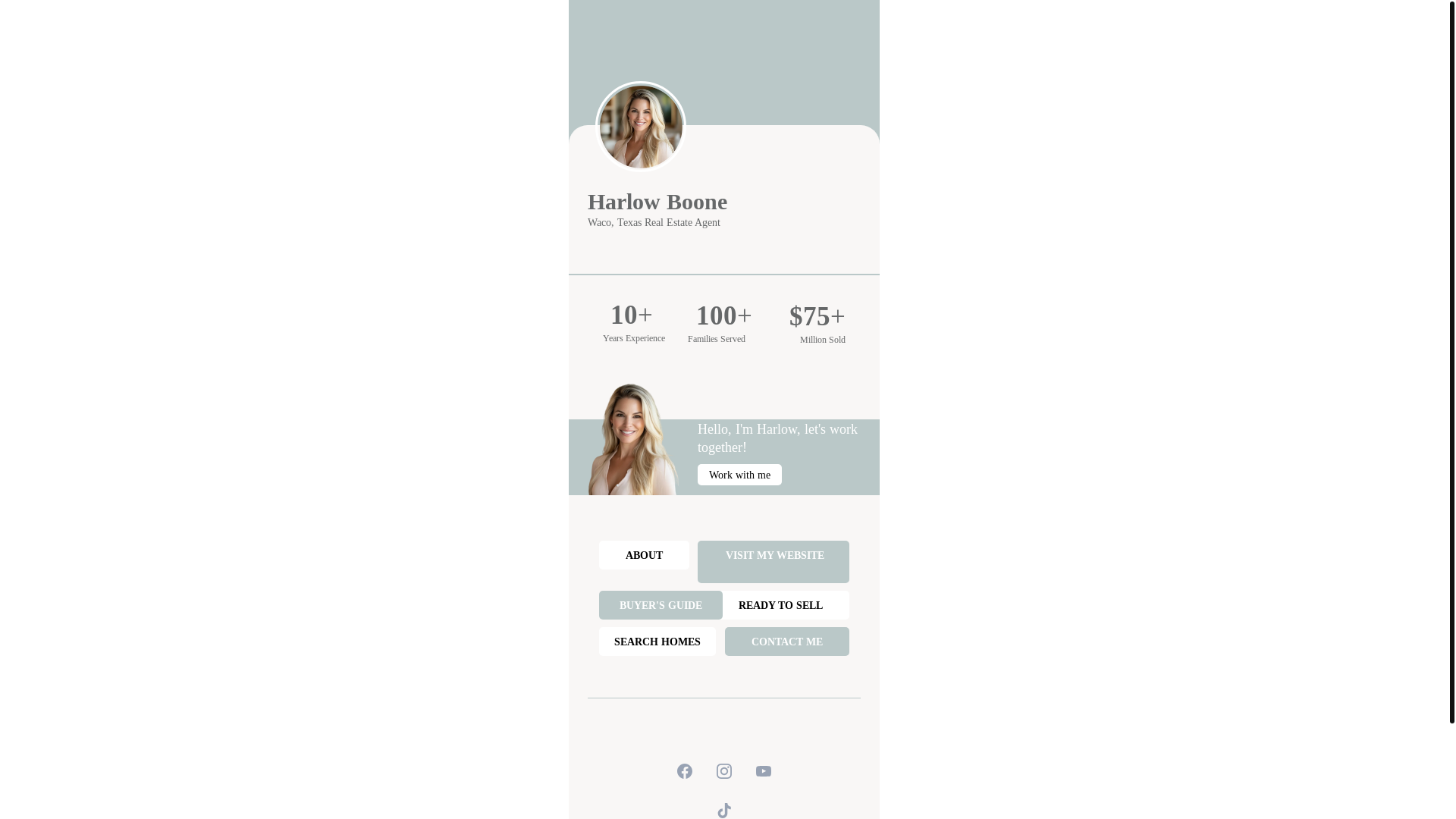 website screenshot of https://thevictoriabrooks.com/