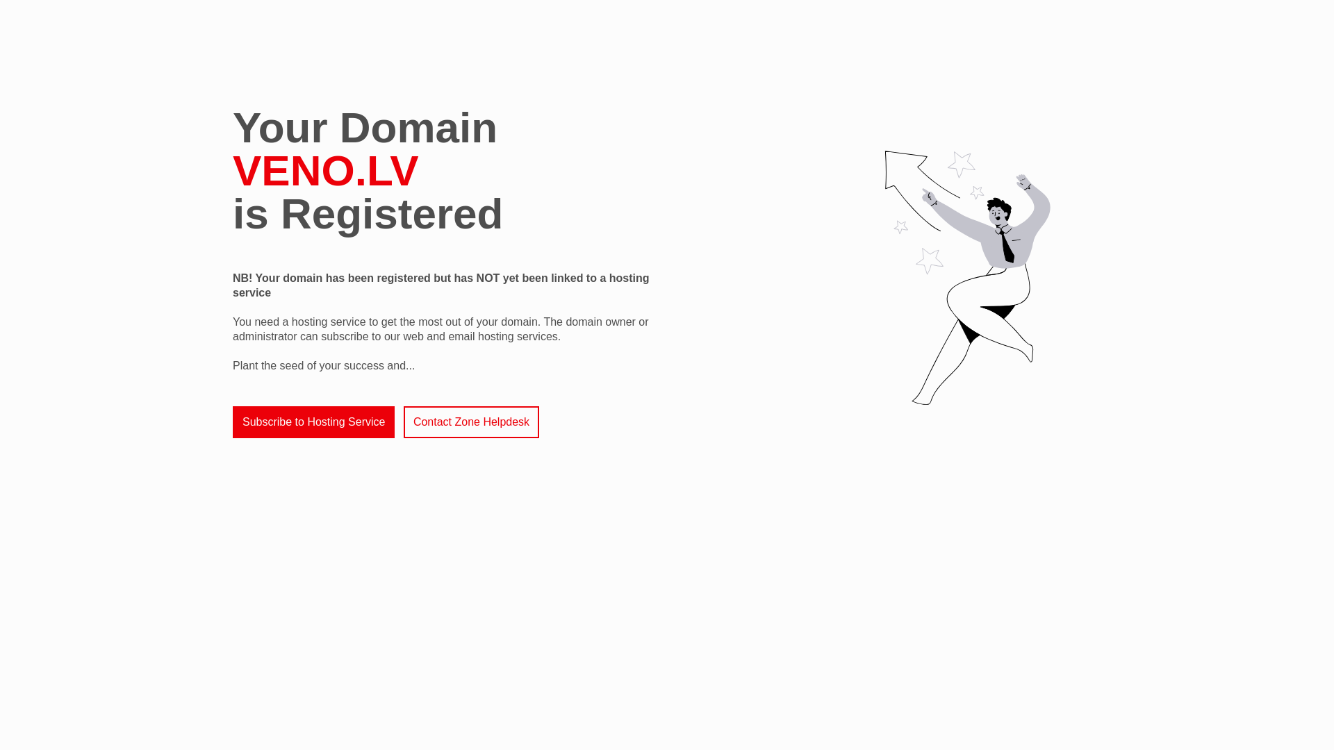 website screenshot of https://veno.lv/