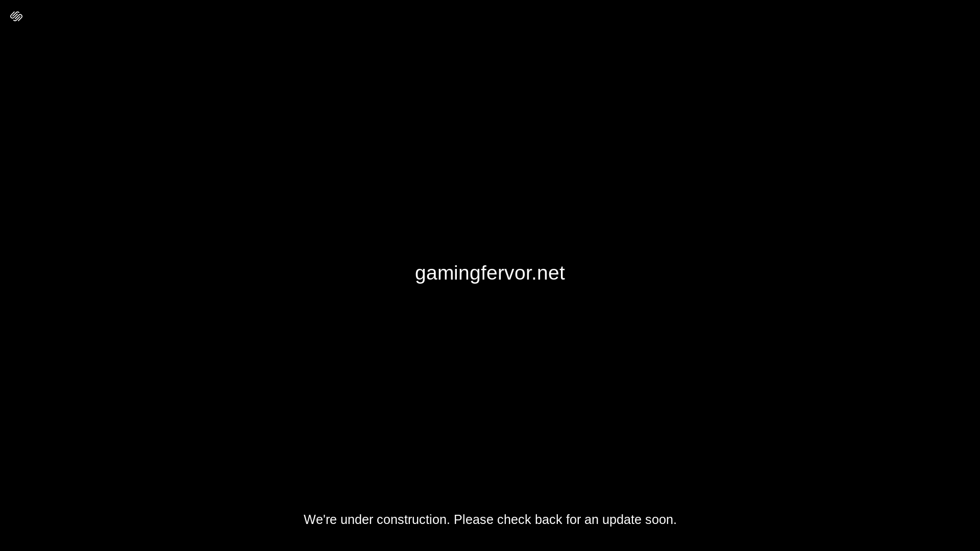 website screenshot of https://gamingfervor.net/