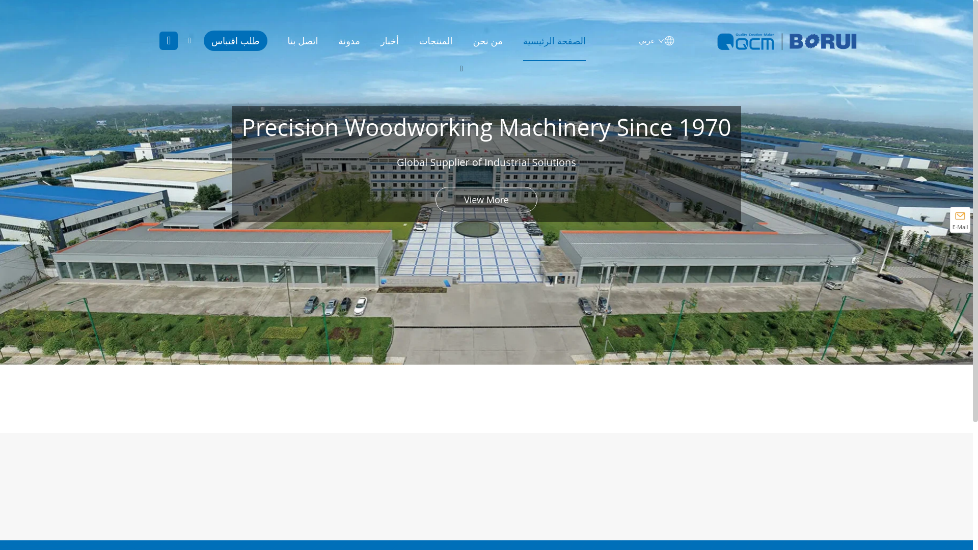 website screenshot of https://boruimachine.com/