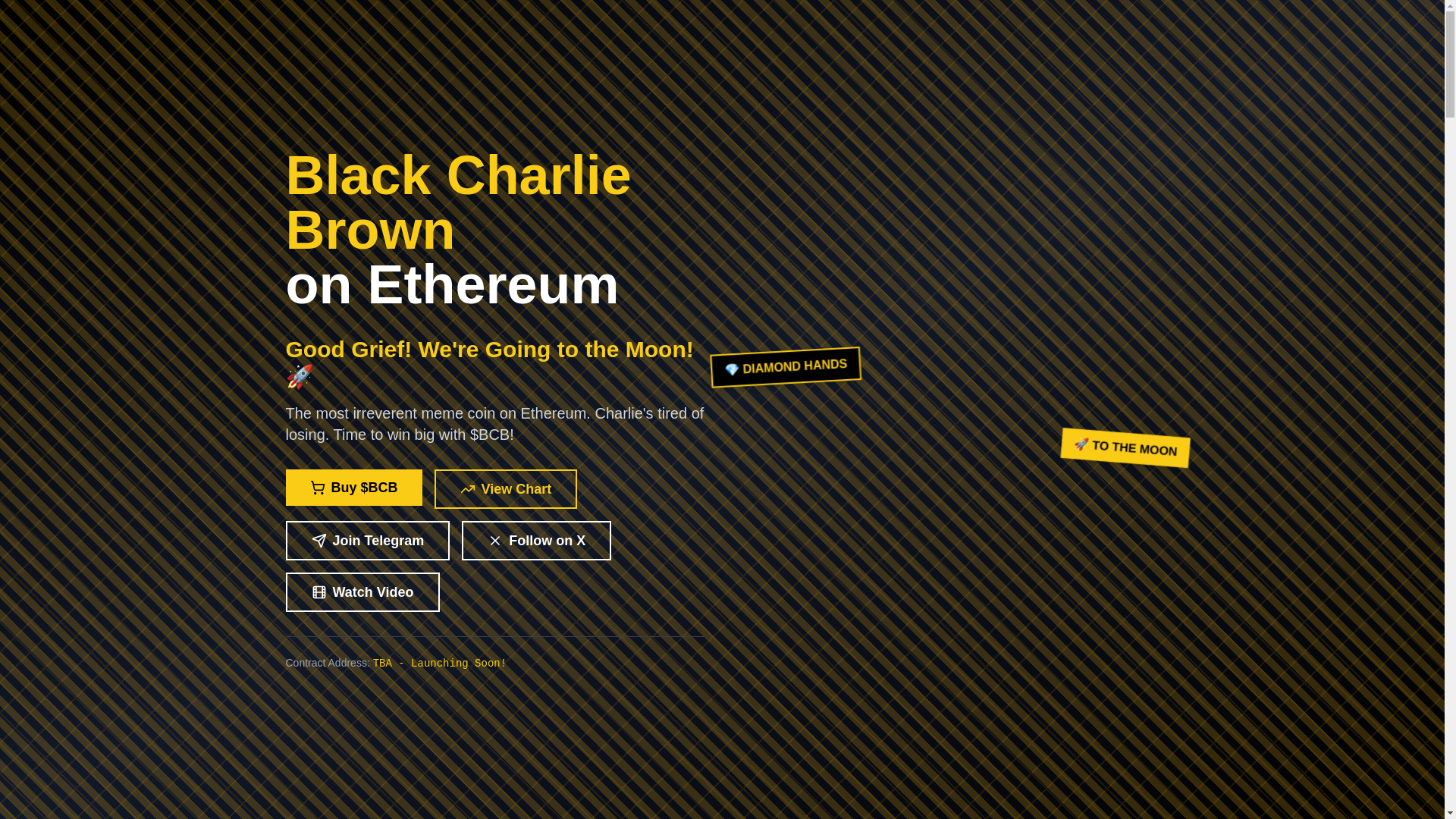 website screenshot of https://blackcharliebrown.com/