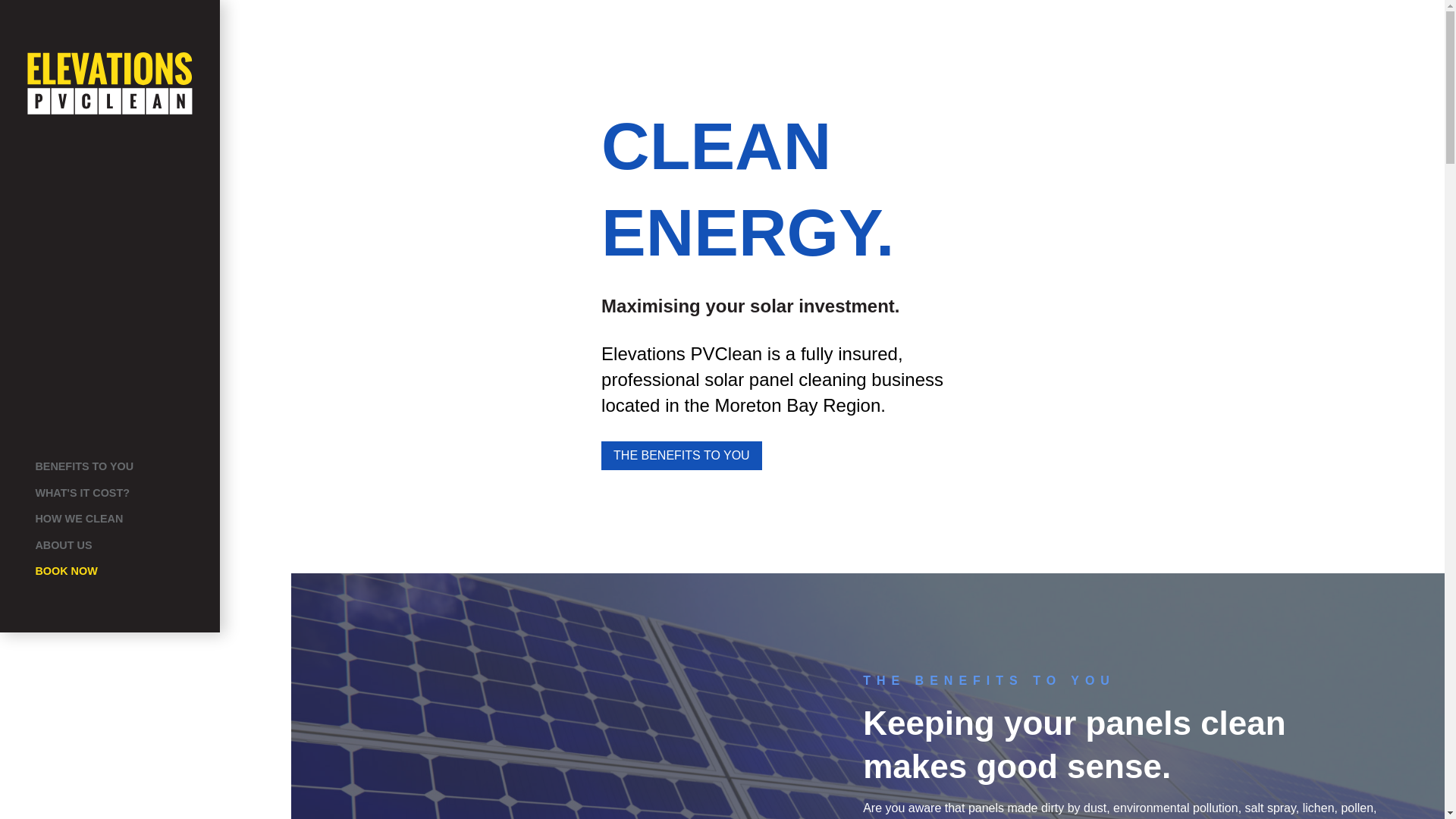 website screenshot of https://elevationspvclean.online/