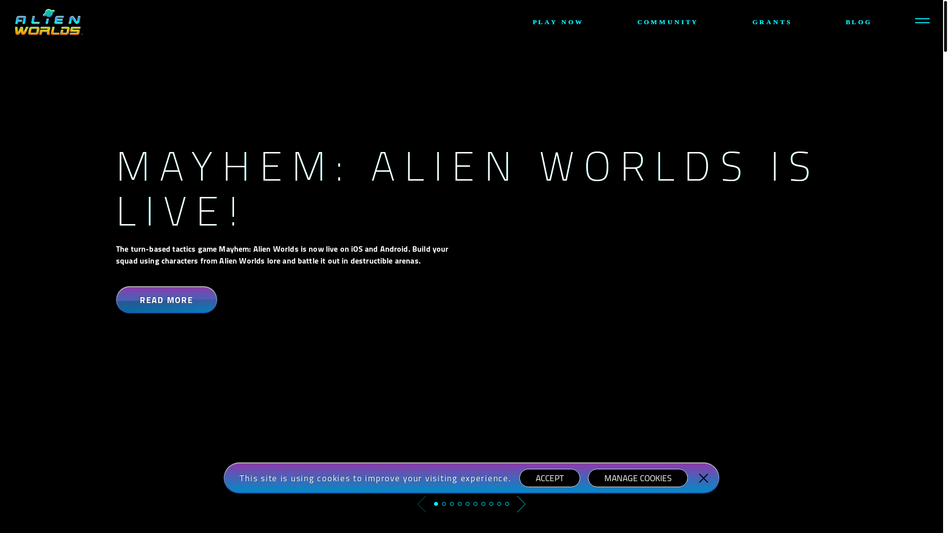 website screenshot of https://aw-website-frontend.pages.dev/