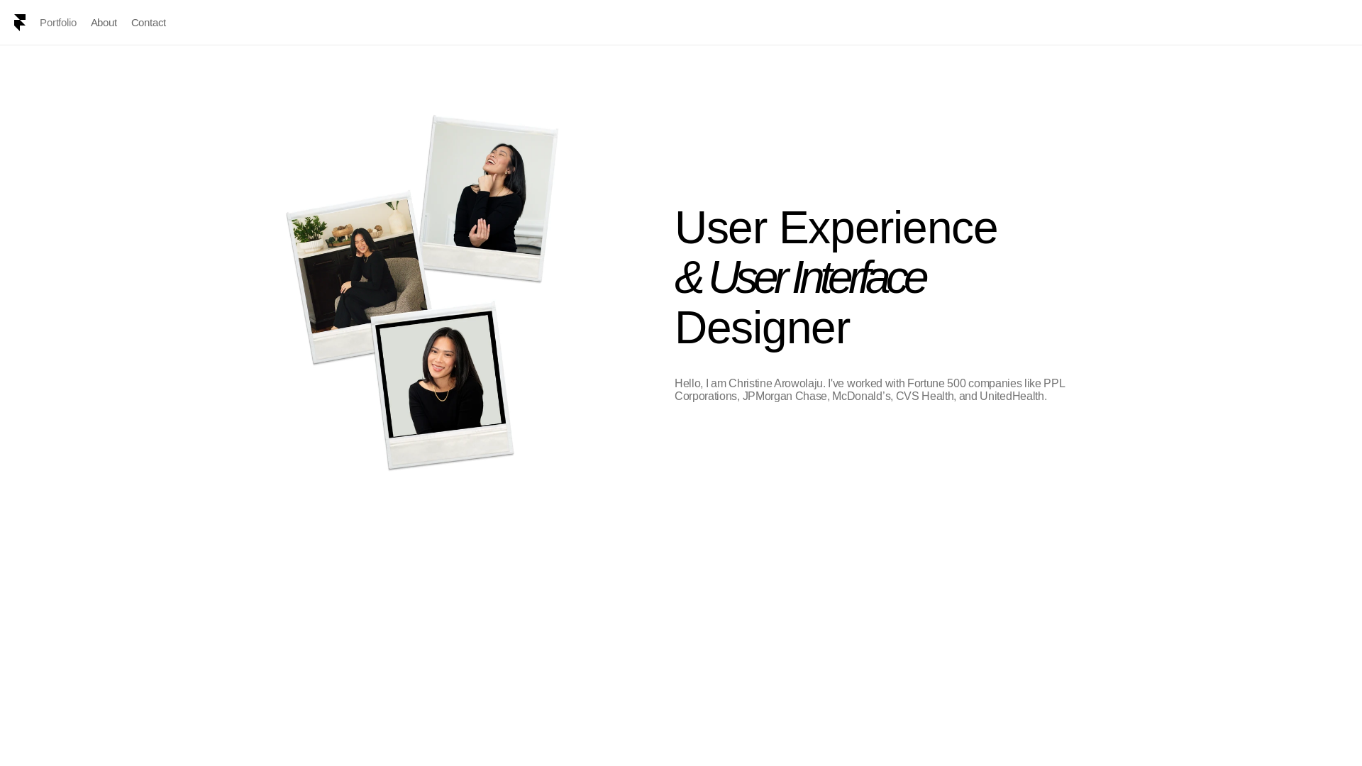 website screenshot of https://carowolaju.com/