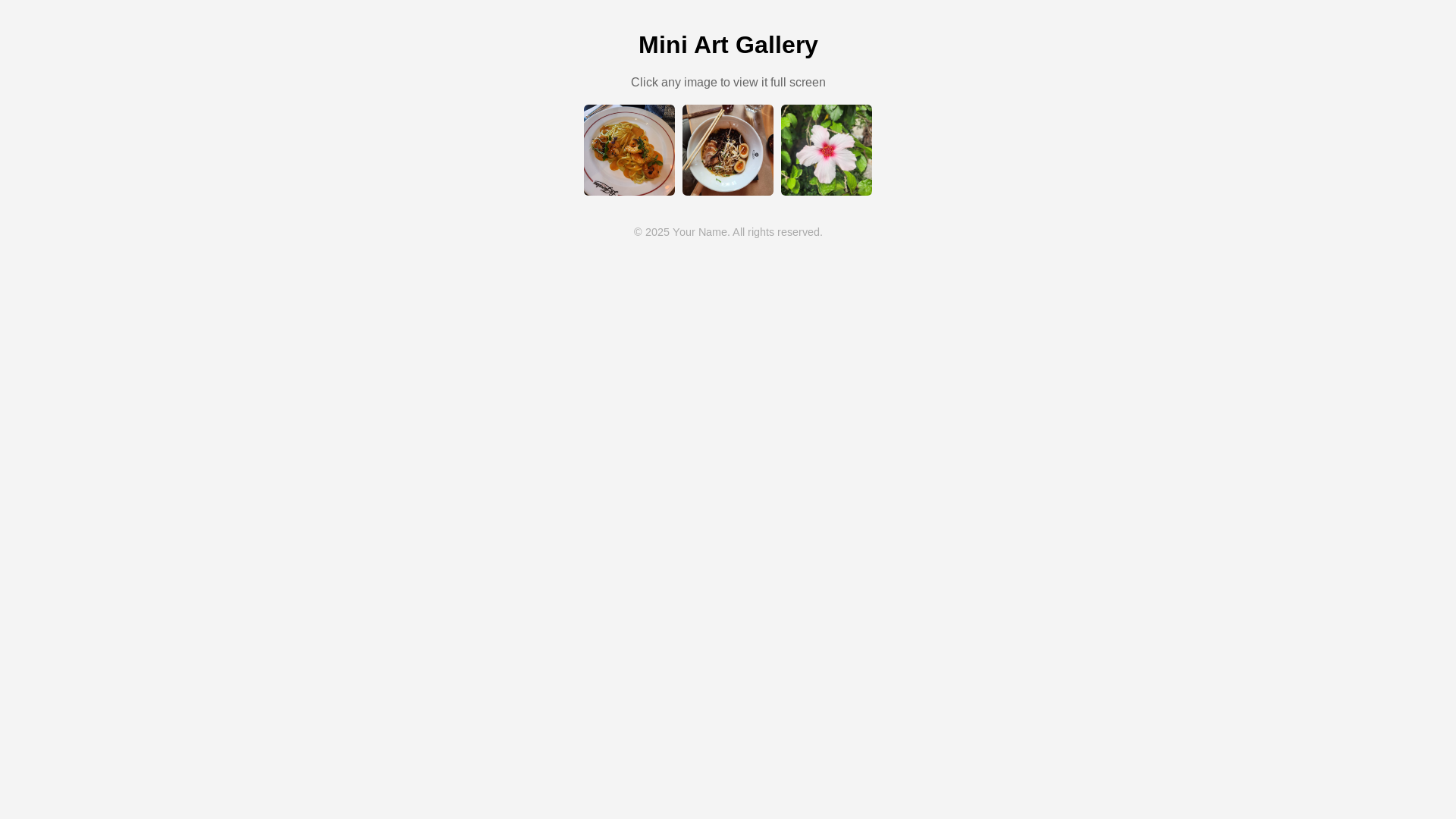 website screenshot of https://artgalldemo.pages.dev/