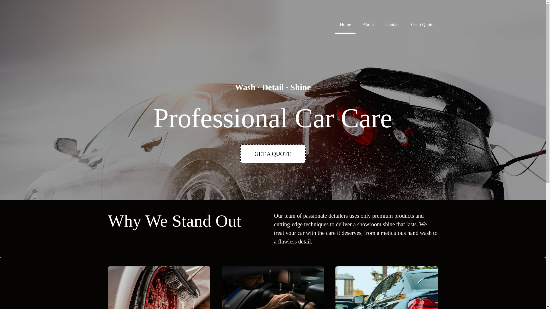 website screenshot of https://redmaxdetail.com/