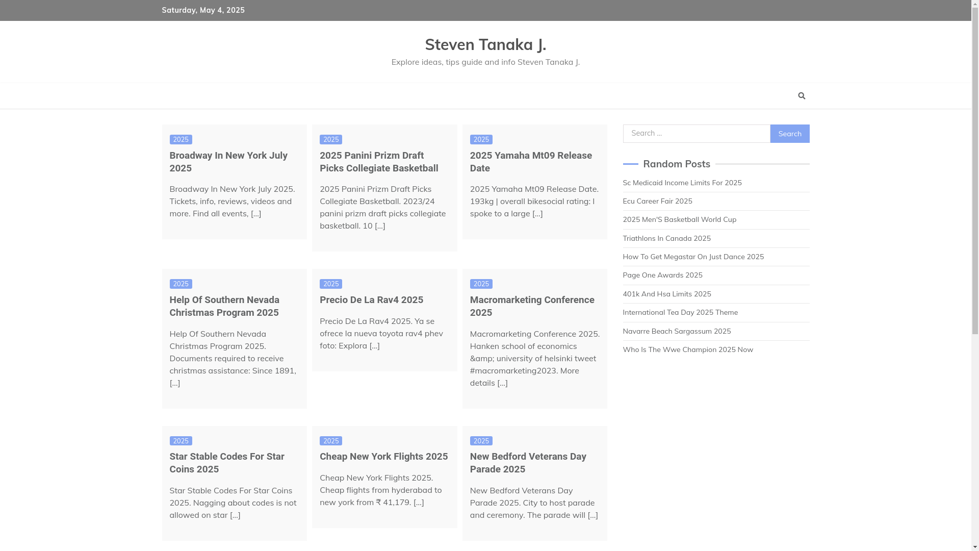 website screenshot of https://steventanakaj.pages.dev/