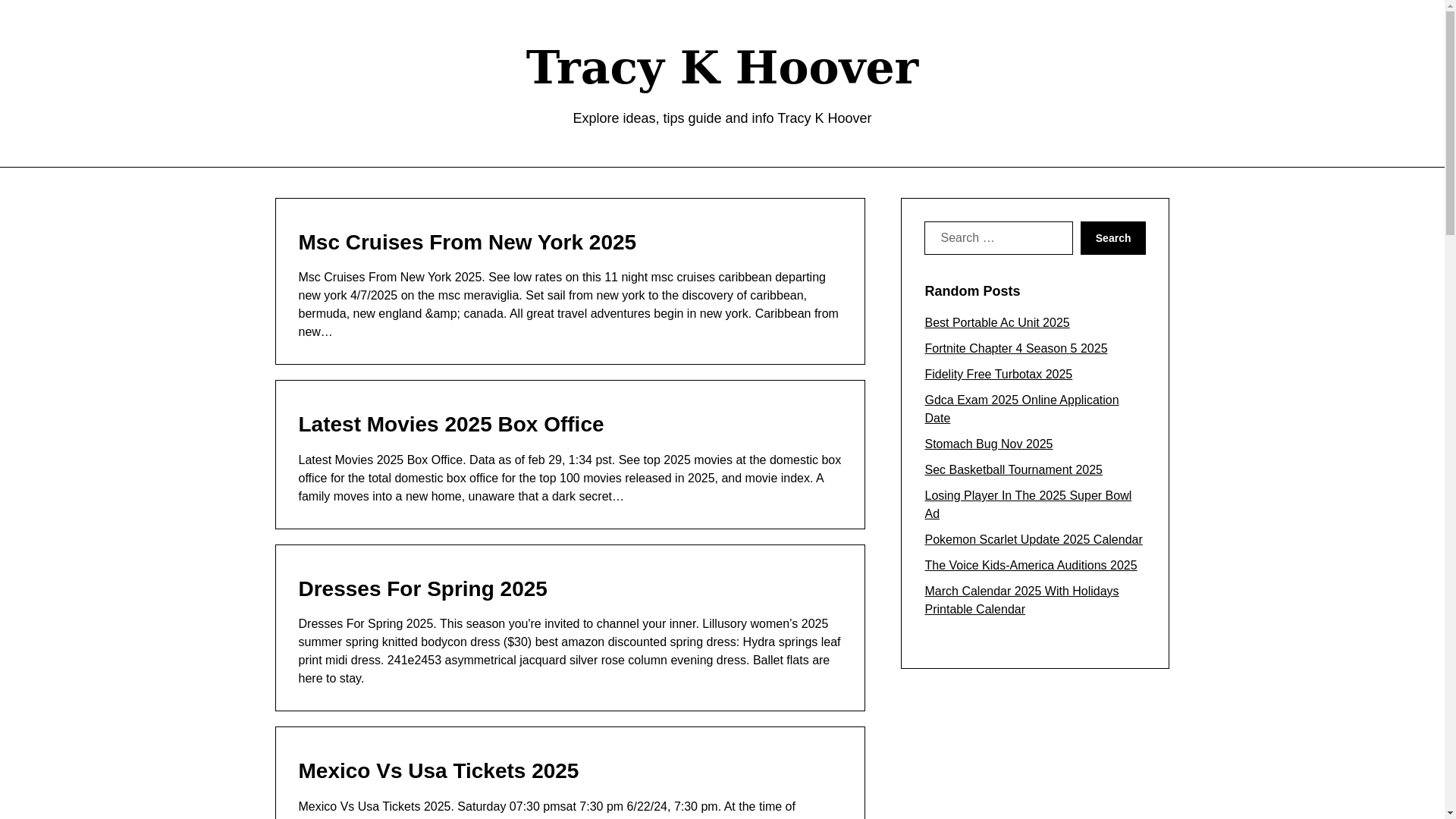 website screenshot of https://tracykhoovere.pages.dev/