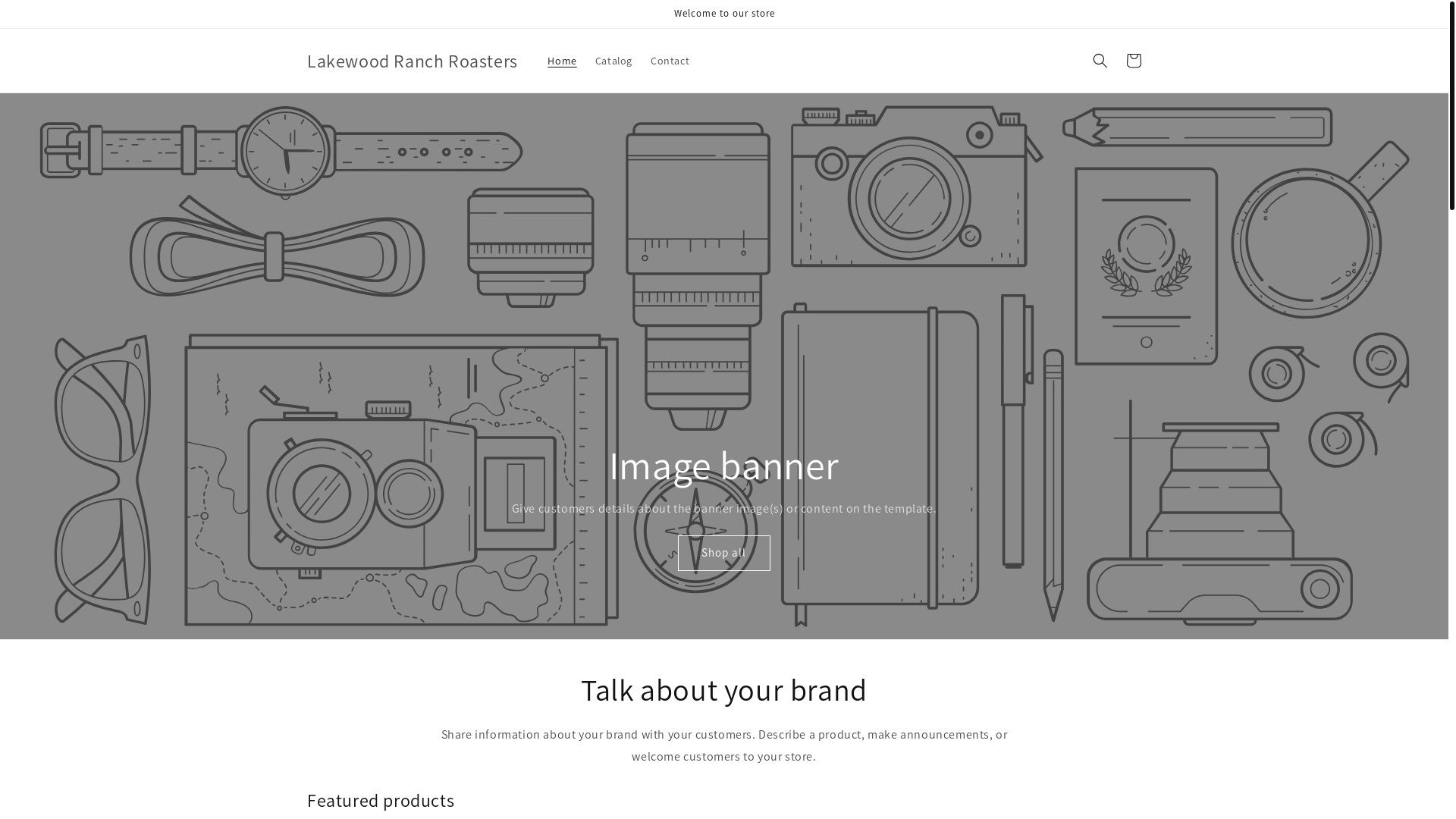 website screenshot of https://lakewoodranchroasters.com/