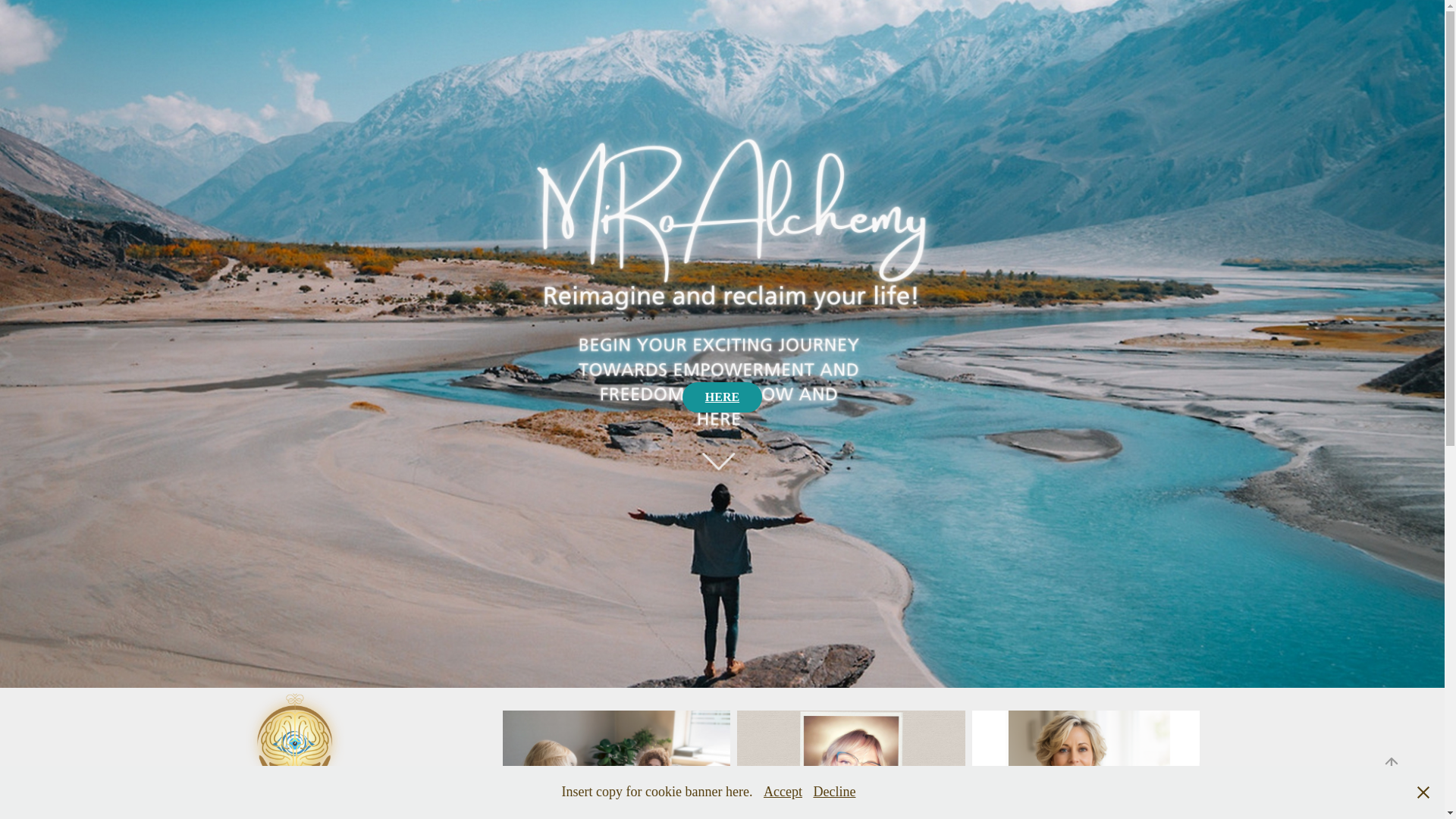 website screenshot of https://miroalchemy-mind.com/