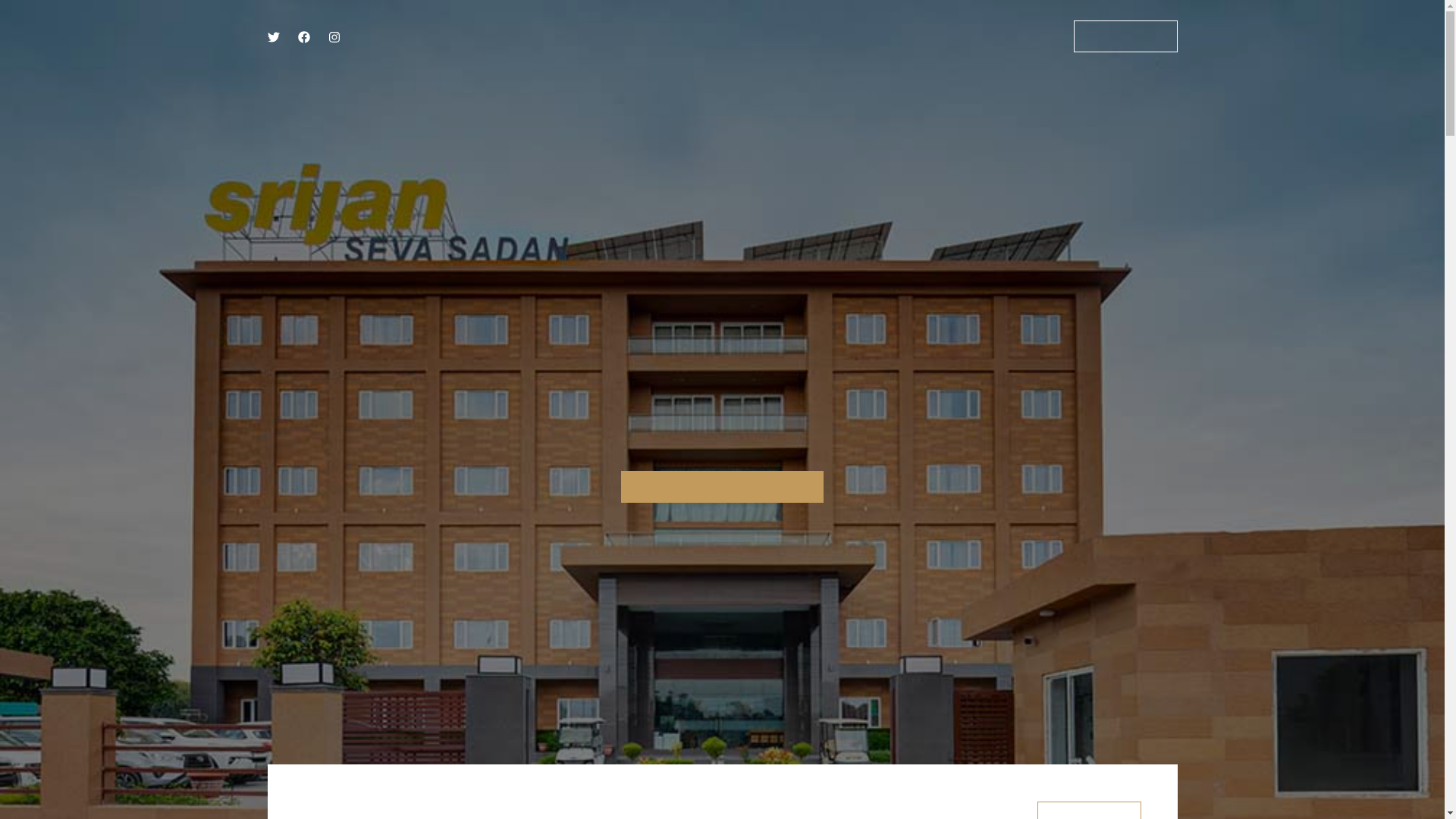 website screenshot of https://srijan-sevasadan.com/