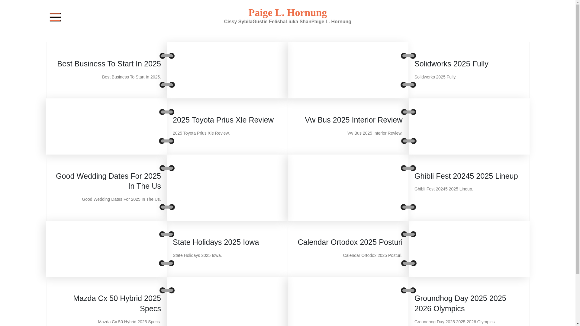 website screenshot of https://paigelhornung.pages.dev/