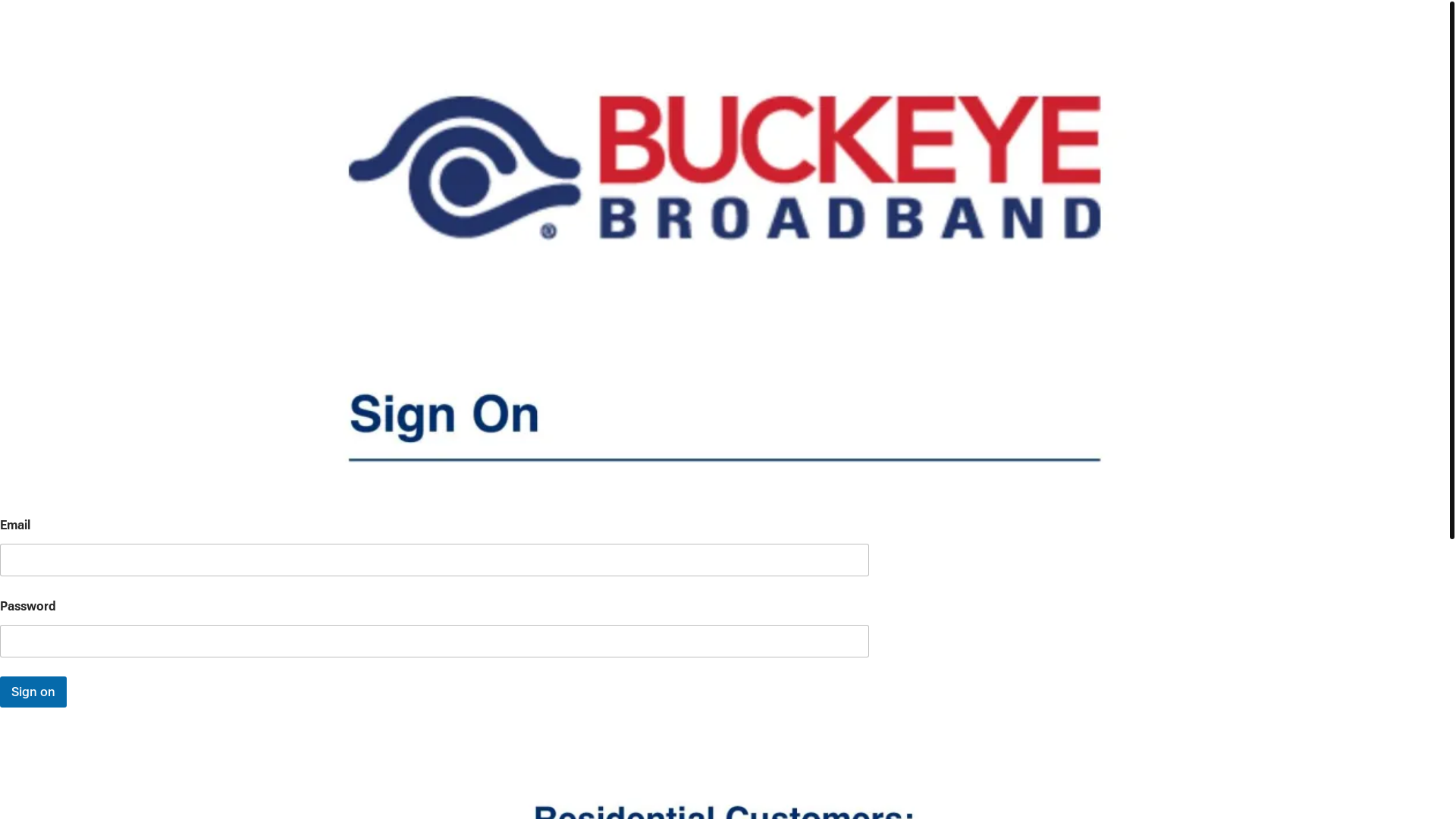 website screenshot of https://buckeyebroadbandusa.com/