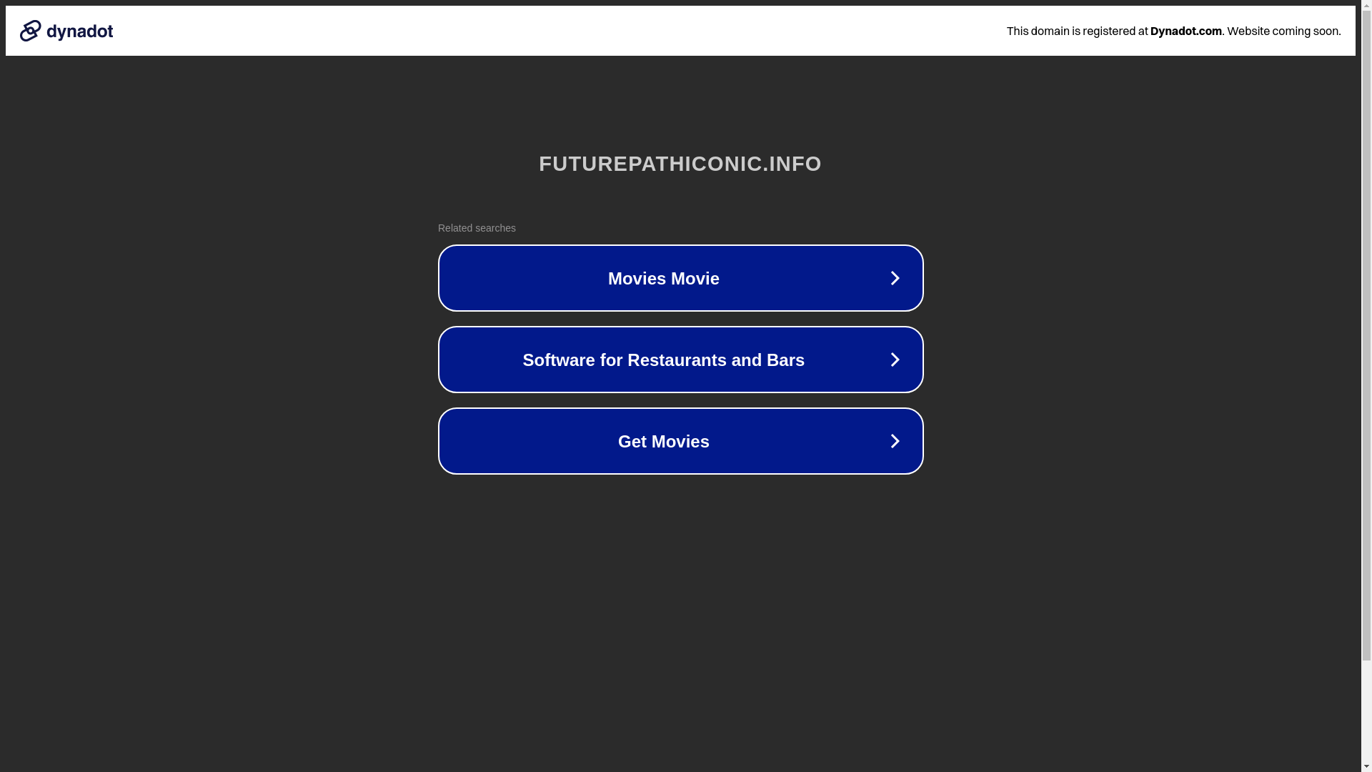 website screenshot of https://futurepathiconic.info/
