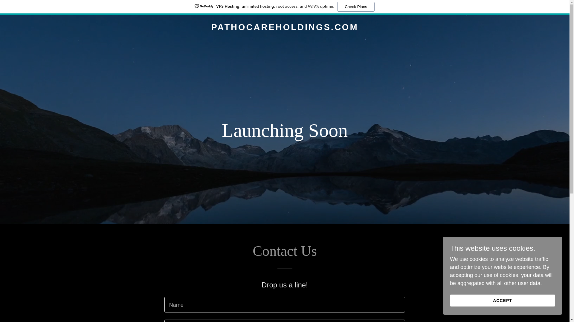 website screenshot of https://pathocareholdings.com/