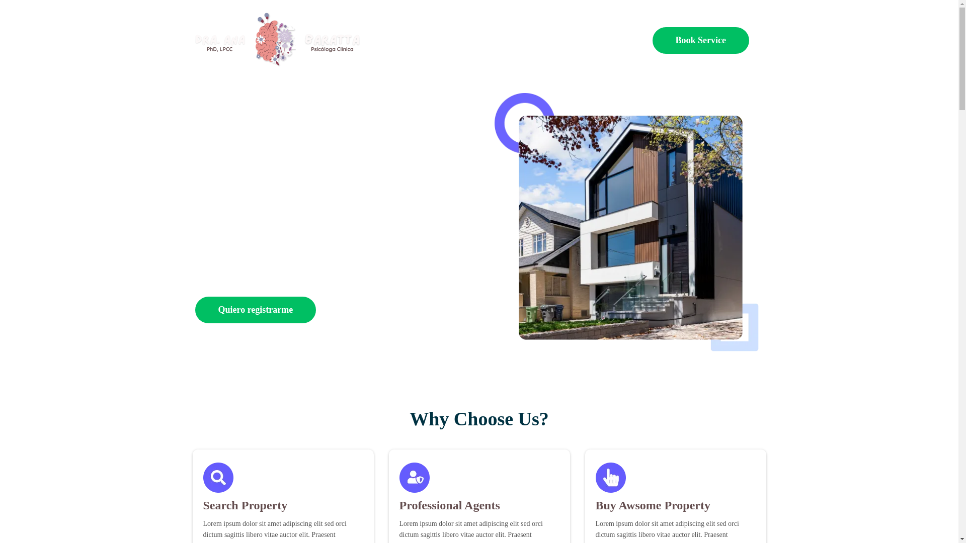 website screenshot of https://draanabaratta.com/
