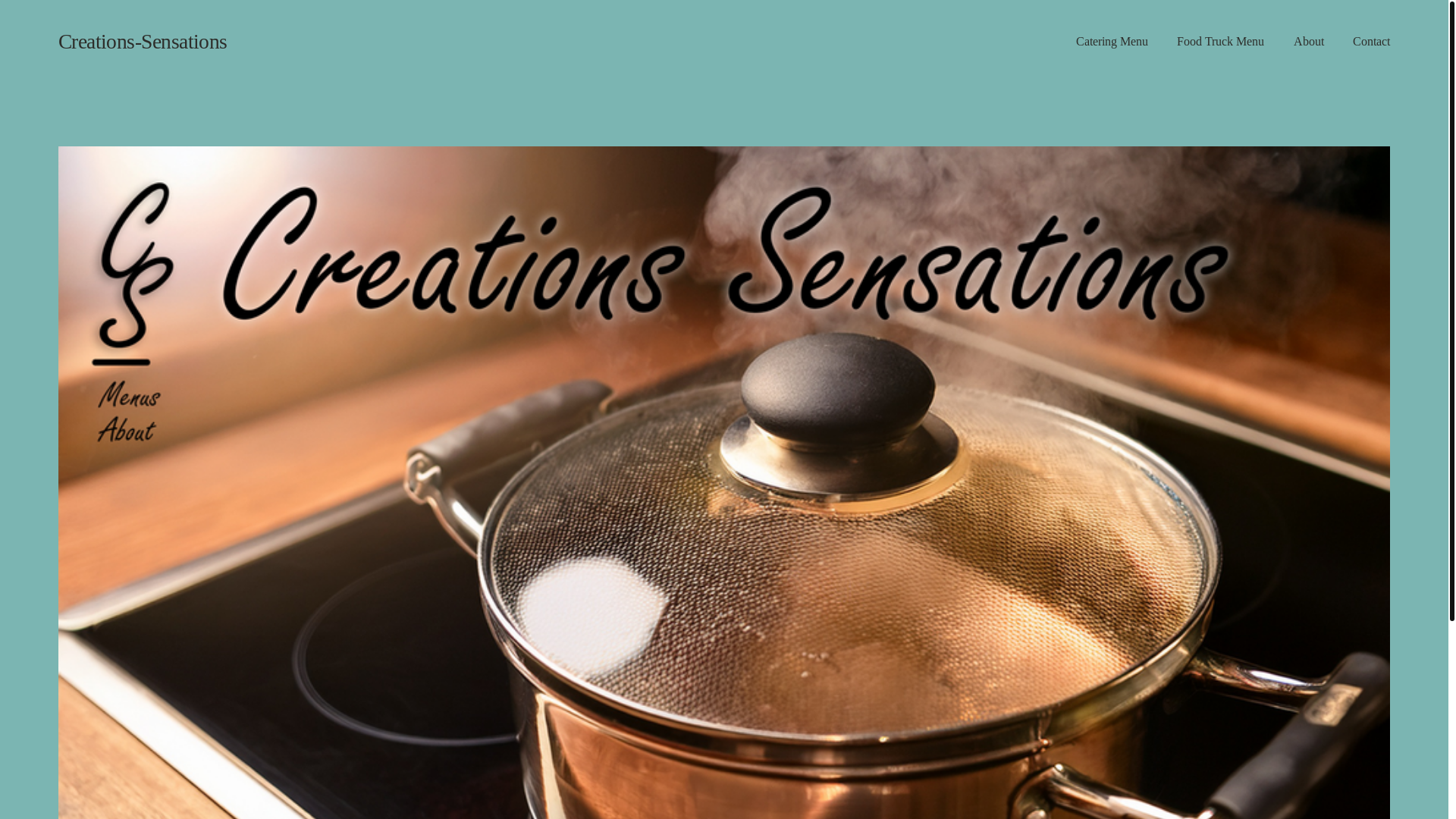 website screenshot of https://creation-sensaton.org/