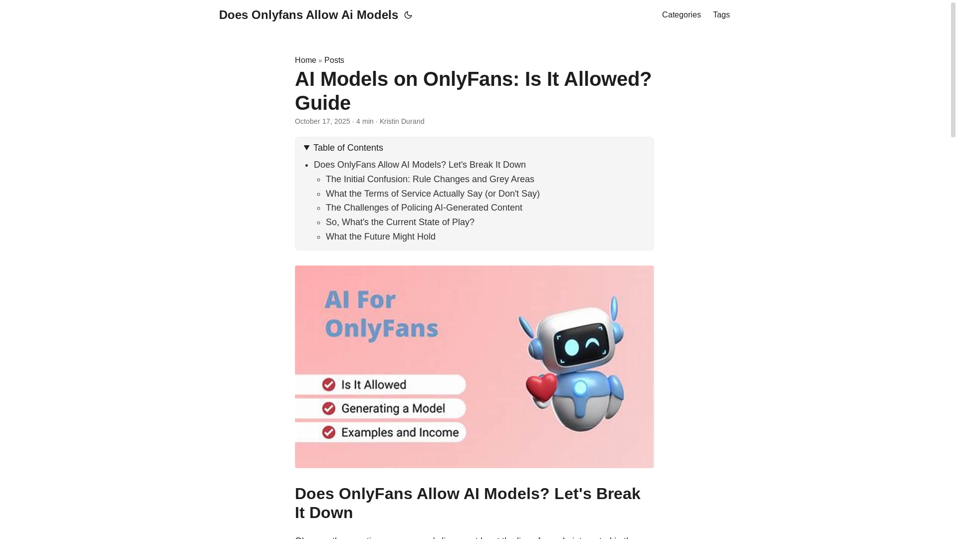 website screenshot of https://does-onlyfans-allow-ai-models.pages.dev/