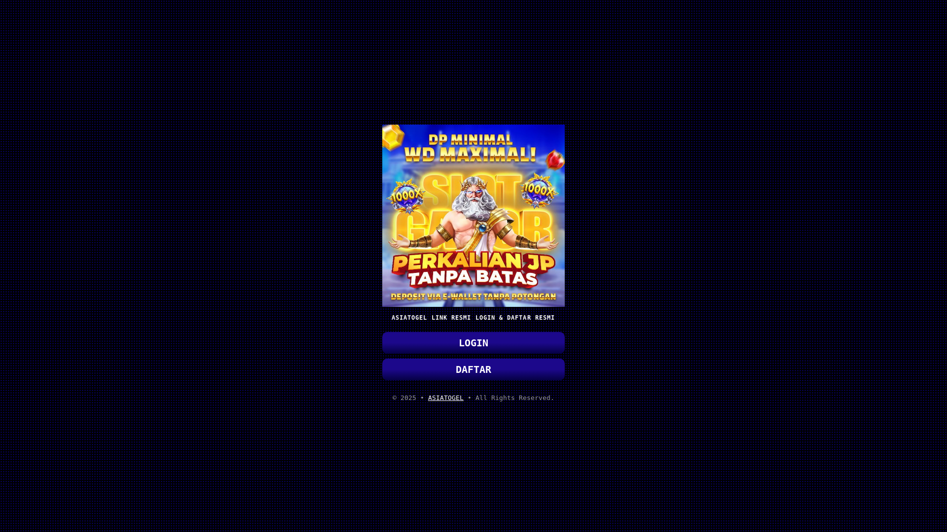 website screenshot of https://asiatogelreal.pages.dev/