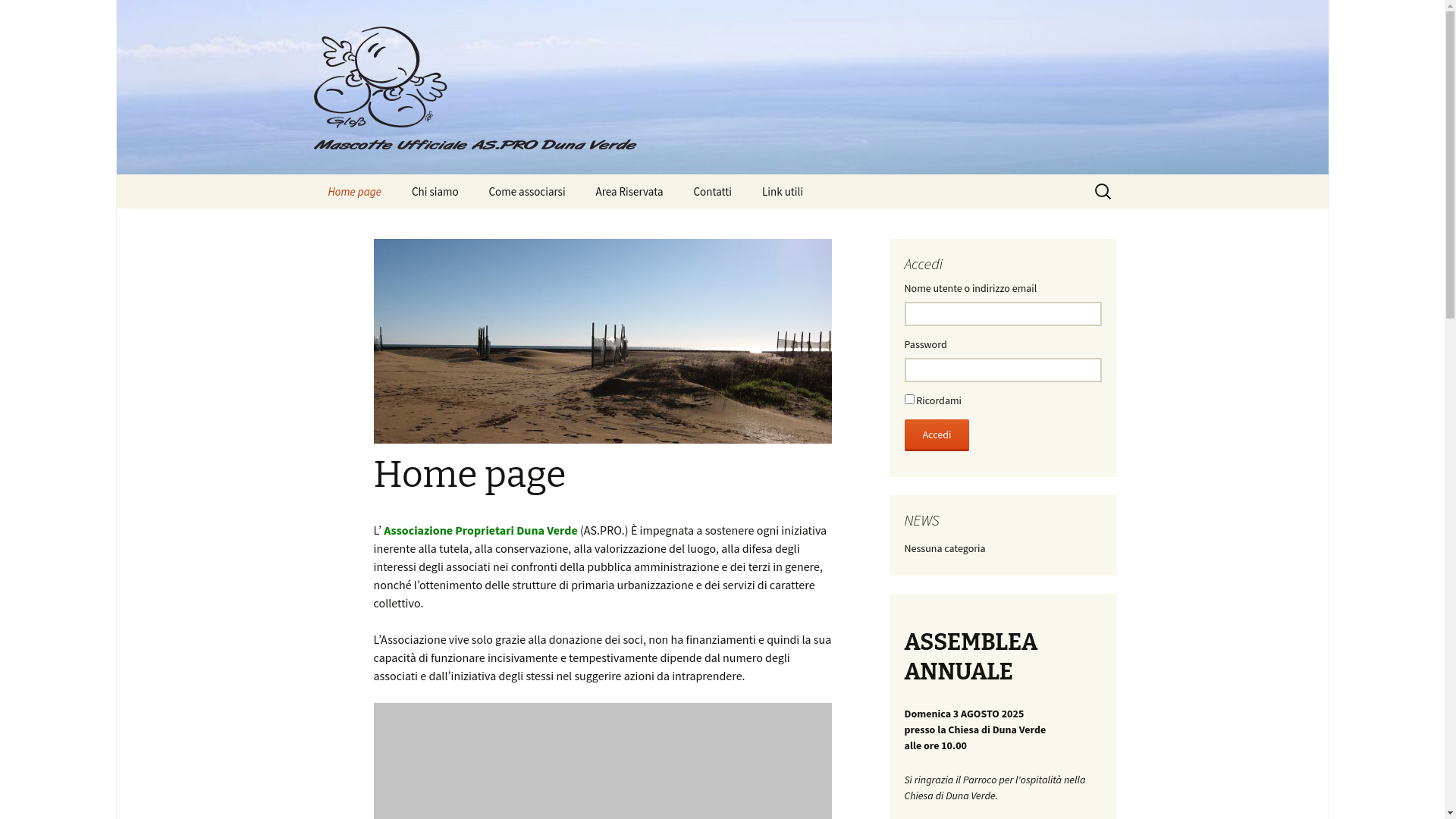 website screenshot of https://proprietaridunaverde.com/