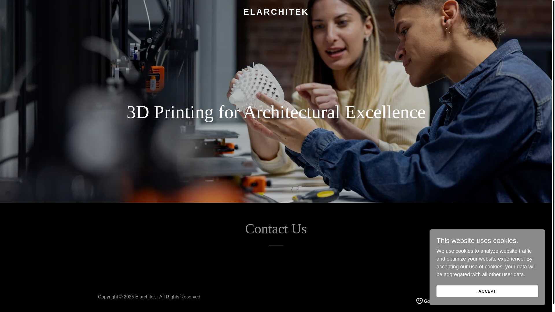 website screenshot of https://elarchitek.com/