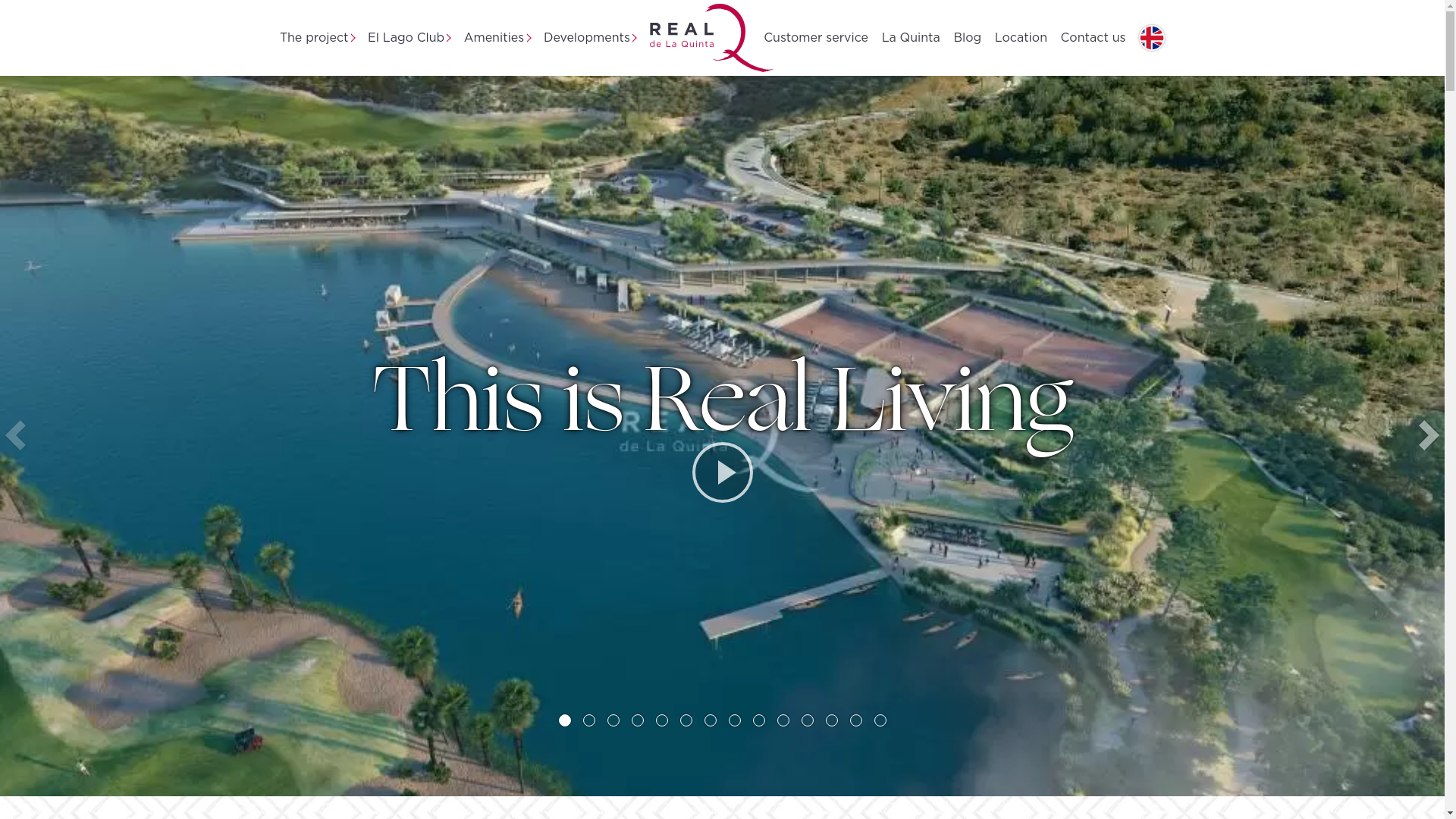 website screenshot of https://www.realdelaquinta.com/