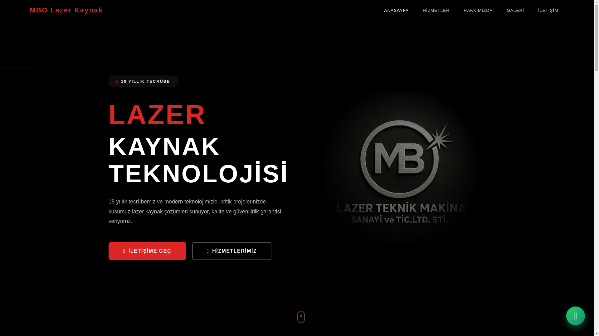 website screenshot of https://mbolazer.com/