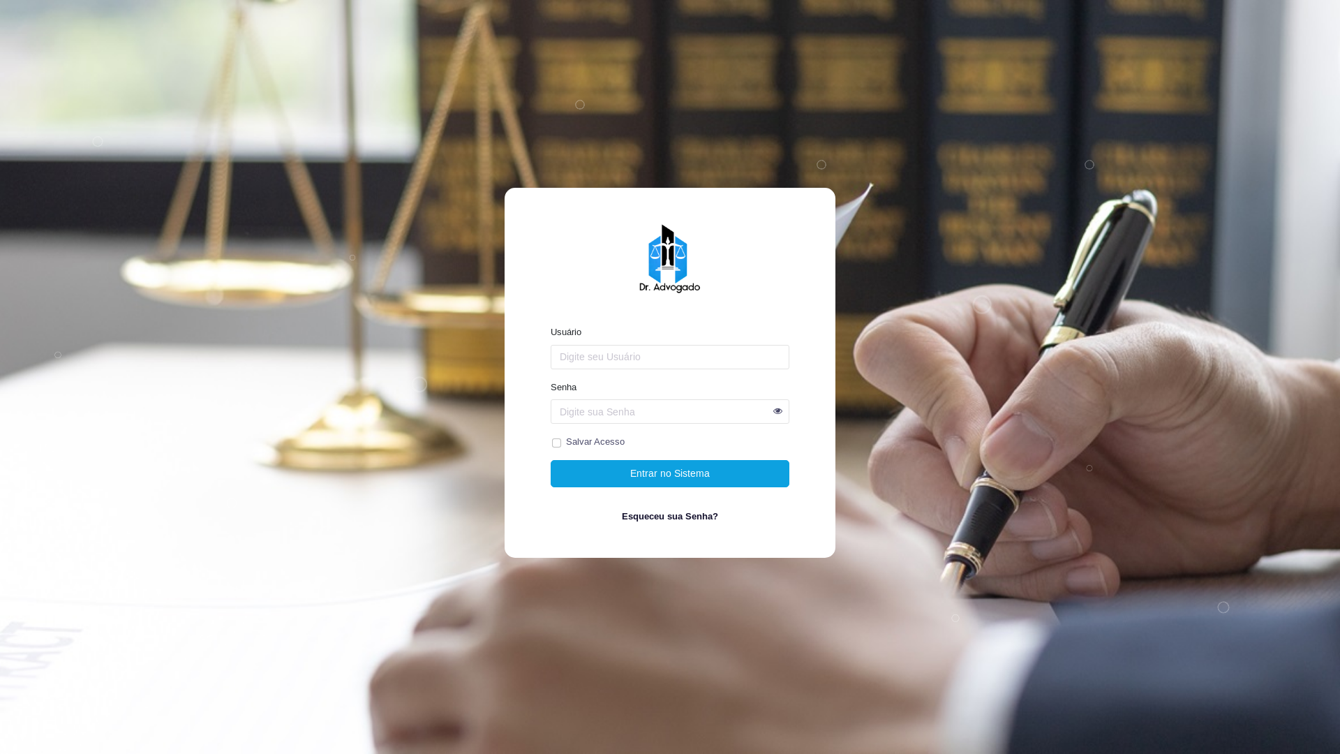 website screenshot of https://sistemaadv.site/