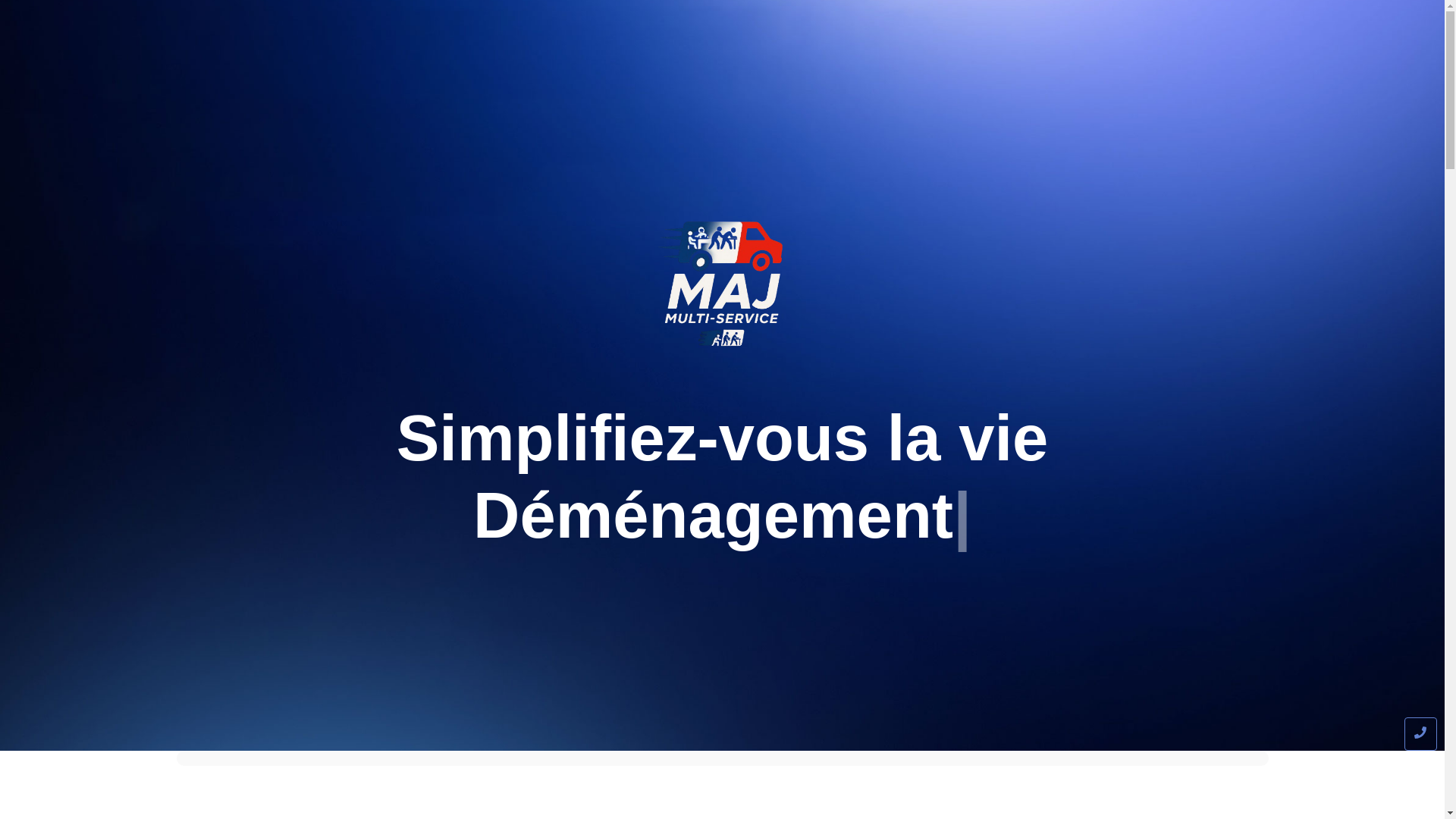 website screenshot of https://majmultiservice.fr/