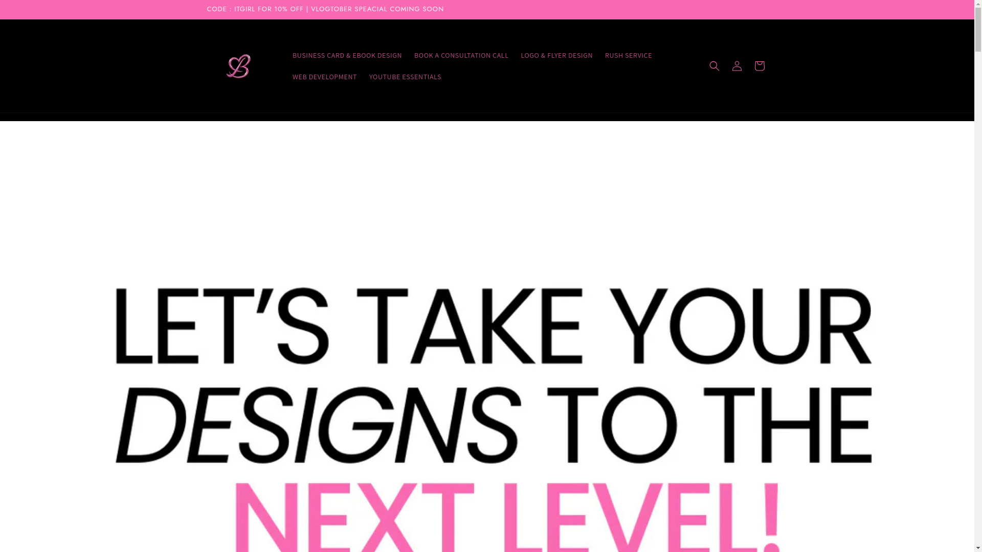website screenshot of https://brandeluxegfx.com/
