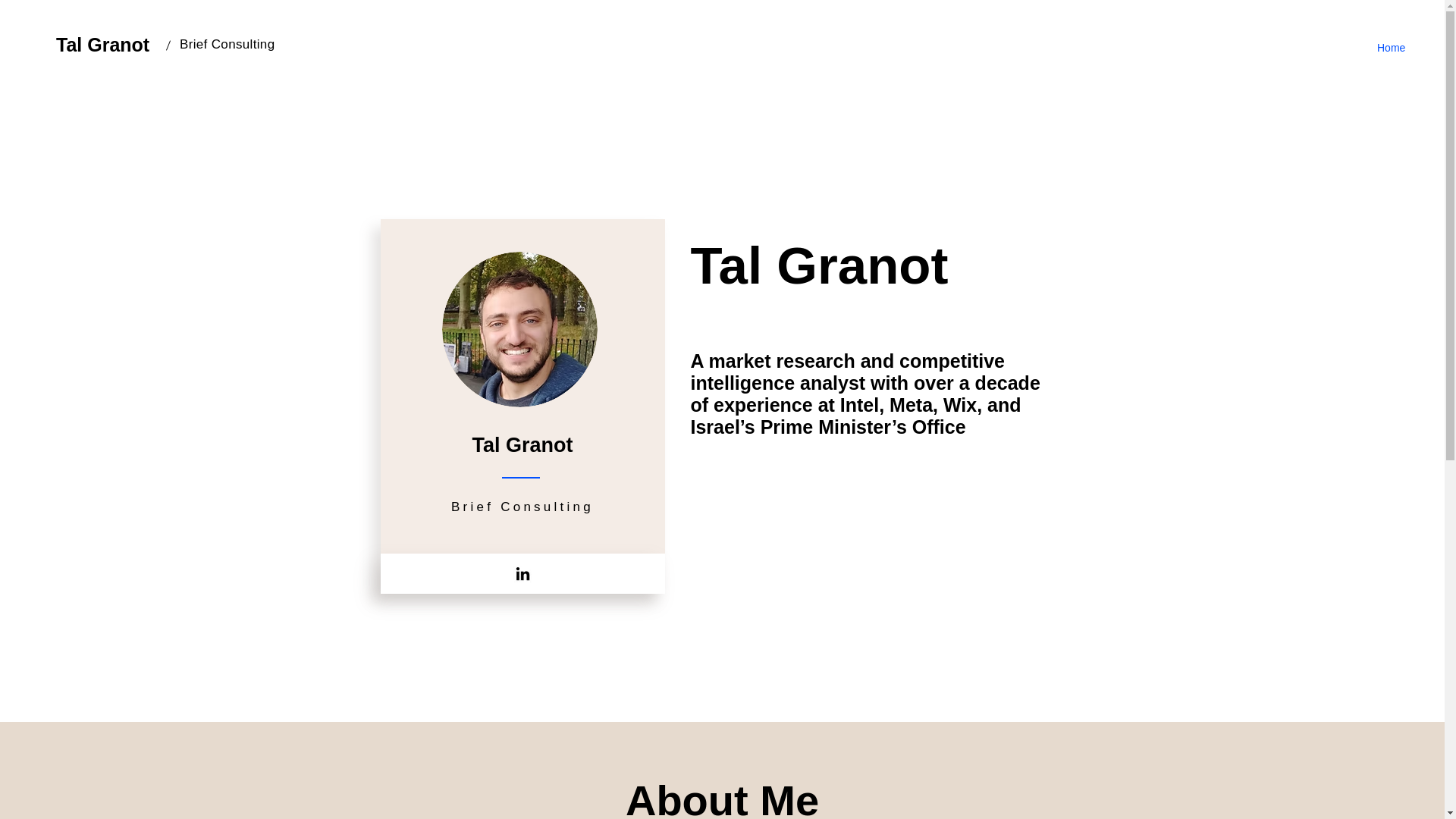 website screenshot of https://talgranot.com/