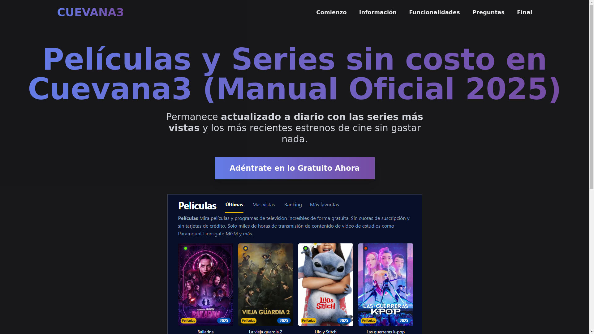 website screenshot of https://cuevana3-eqrk.pages.dev/