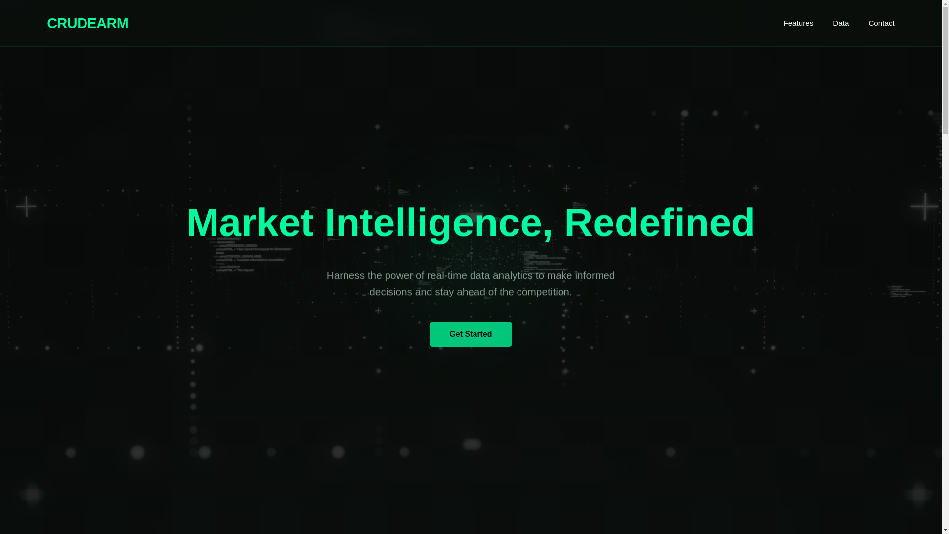 website screenshot of https://crudearm.com/